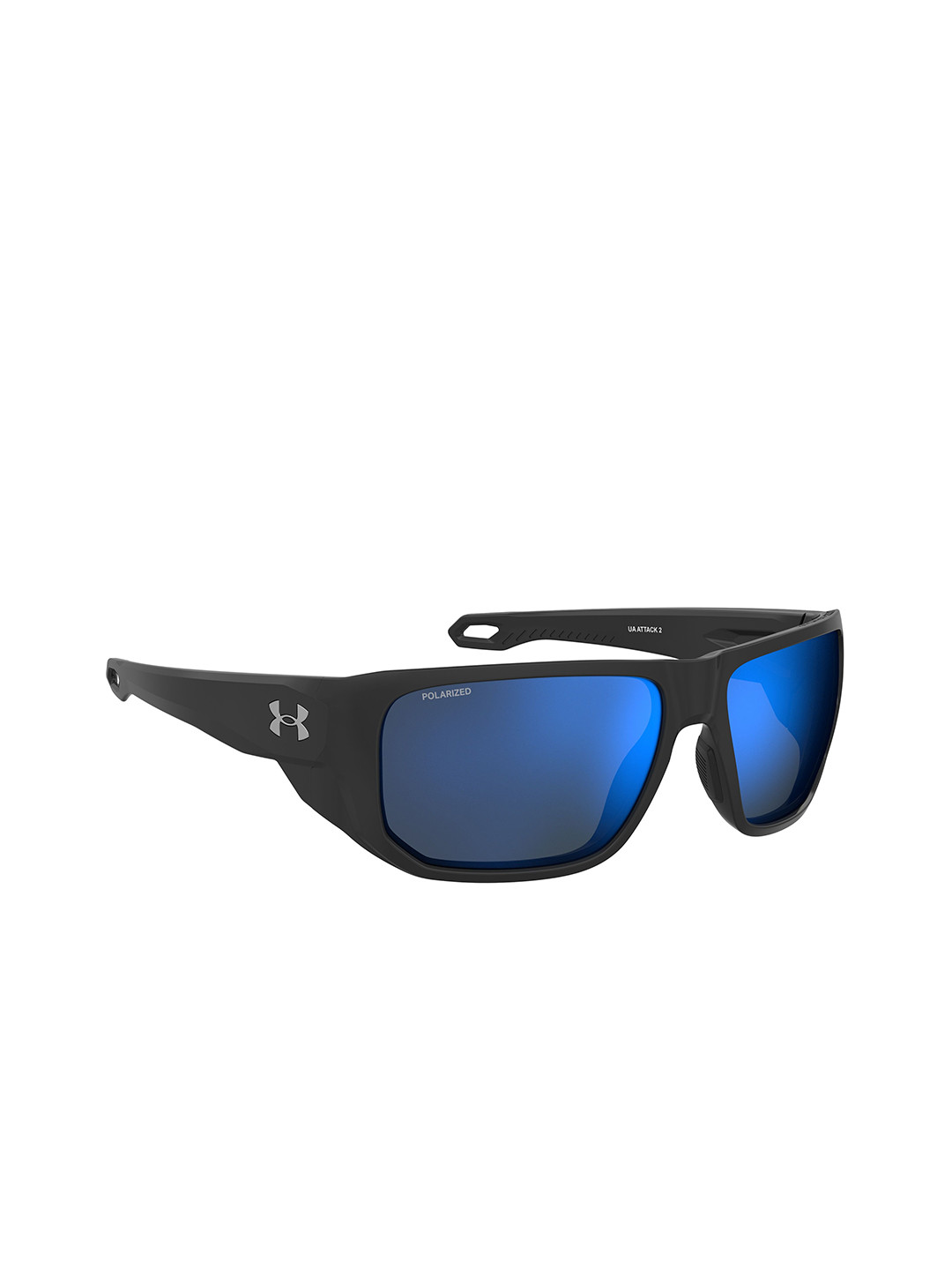 

UNDER ARMOUR Men Rectangle Sunglass UV Protected Lens 205289807637N, Grey