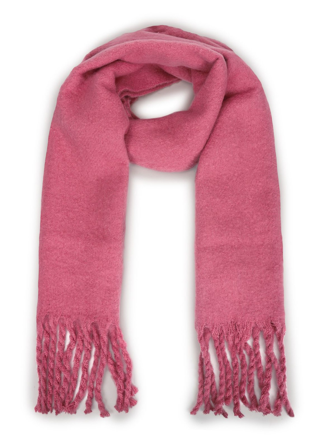 

Versace Jeans Couture Men Tasselled Scarf, Pink