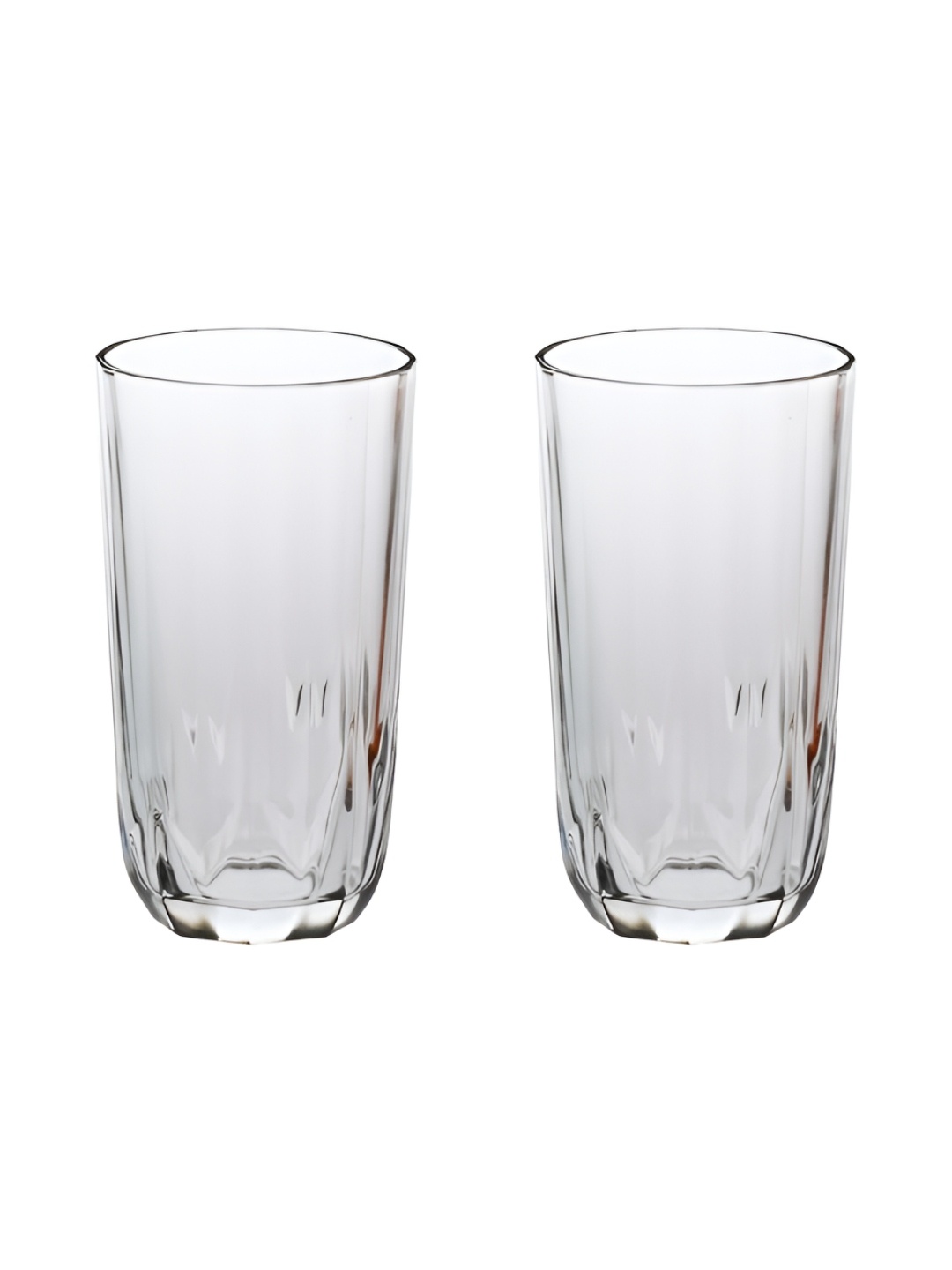 

SOMIL Transparent 2 Pieces Dishwasher Safe Water Glasses 300 ml