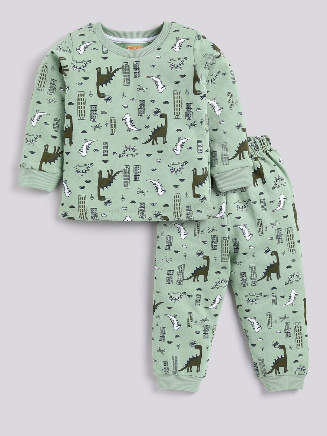 

SNUGGLY MONKEY Unisex Kids Printed, Green