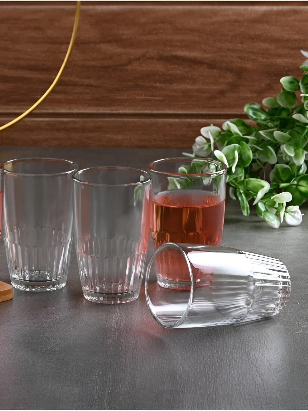 

SOMIL Unisex Transparent Water Glass