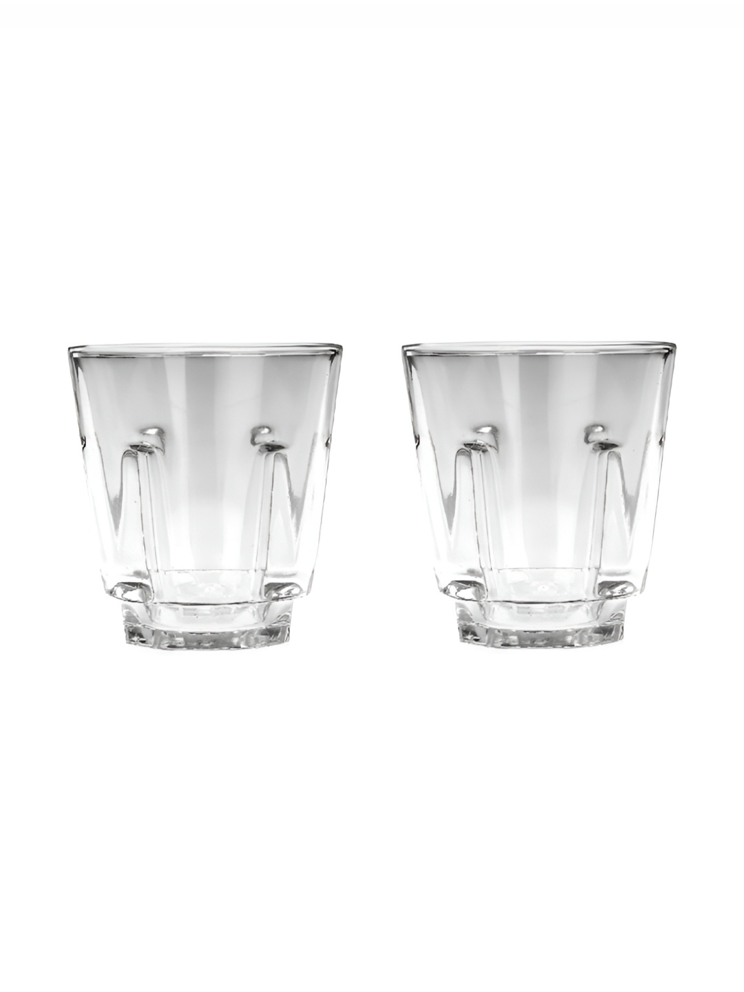 

SOMIL 2 Pcs Transparent Bar Glass - 180 ml Each