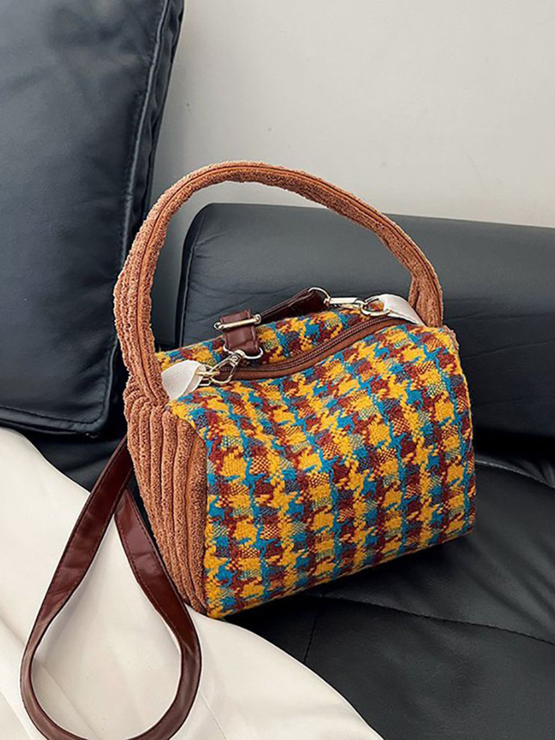 

StyleCast x Revolte Swagger Sling Bag, Brown