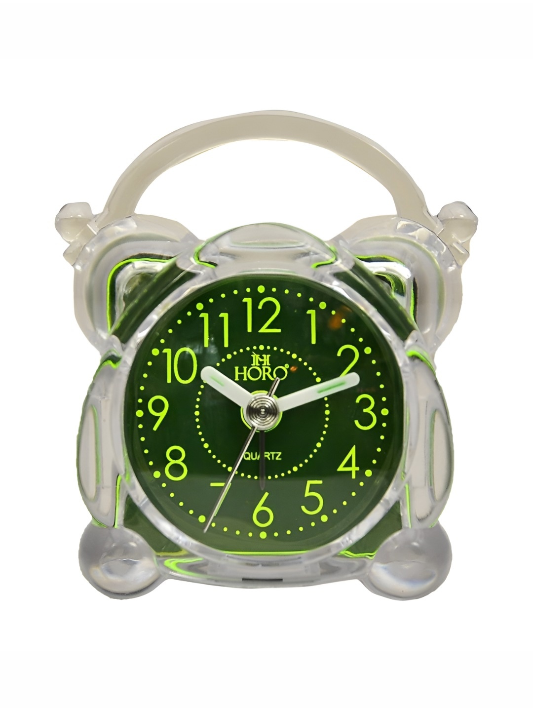 

Horo Sea Green & White Traditional Table Clock