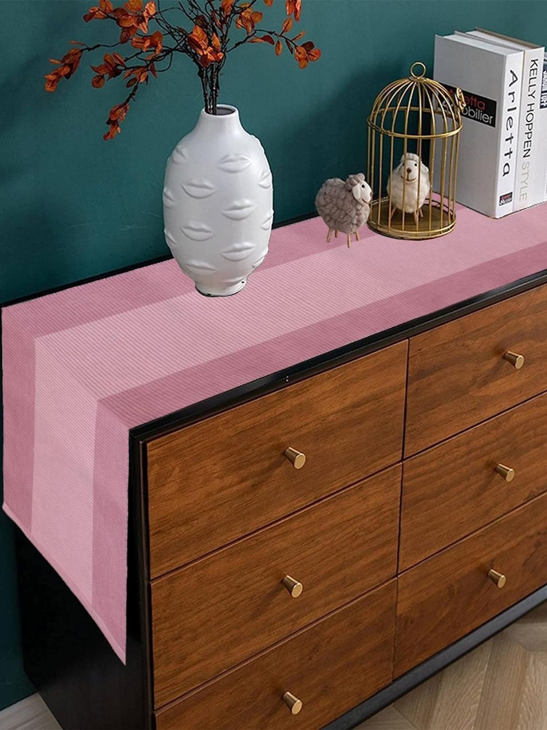 

Lushomes Violet Cotton Table Runners