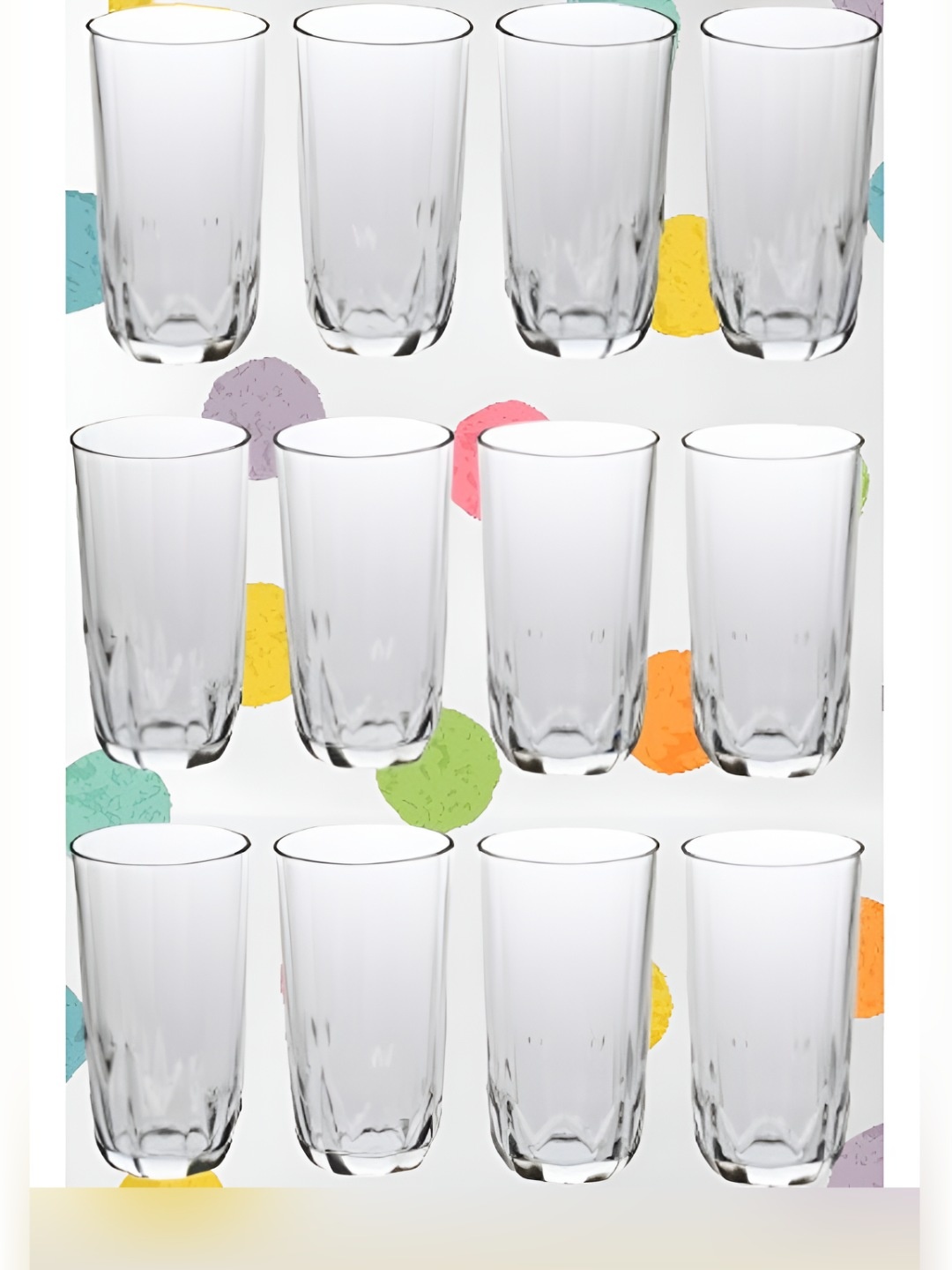

SOMIL Unisex Transparent Water Glass