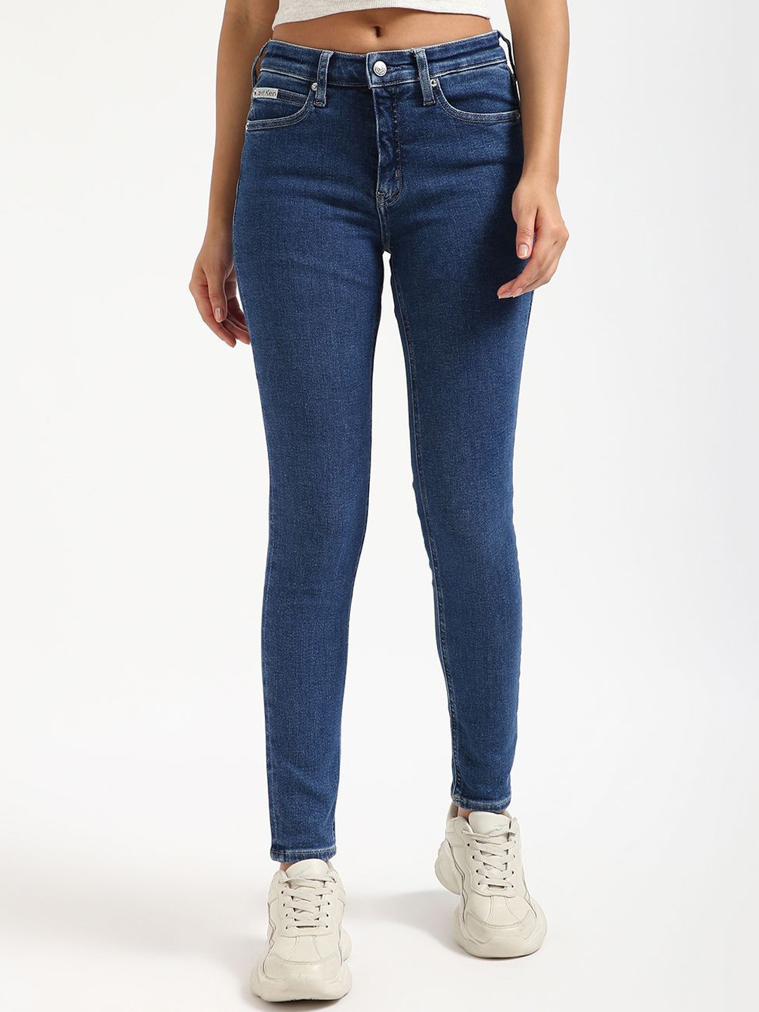 

Calvin Klein Jeans Women Skinny Fit Jeans, Blue