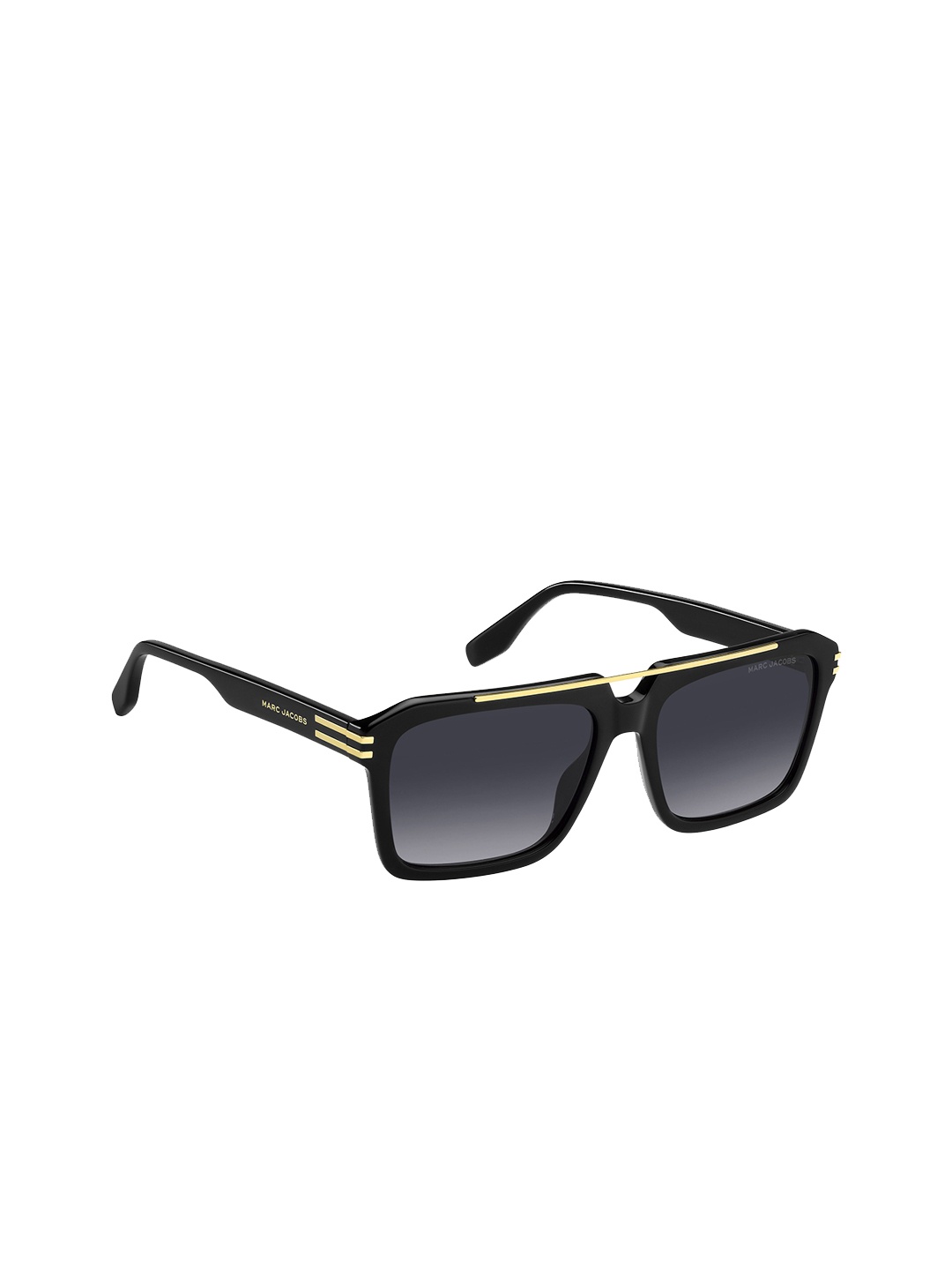 

MARC JACOBS Men Full Rim Rectangle Sunglasses with UV Protected Lens 206955807569O, Grey