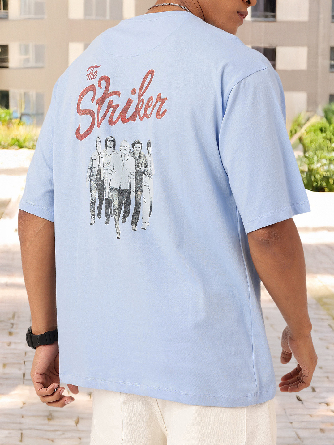 

Kook N Keech Urban Swagger Printed Oversized T-shirt, Blue