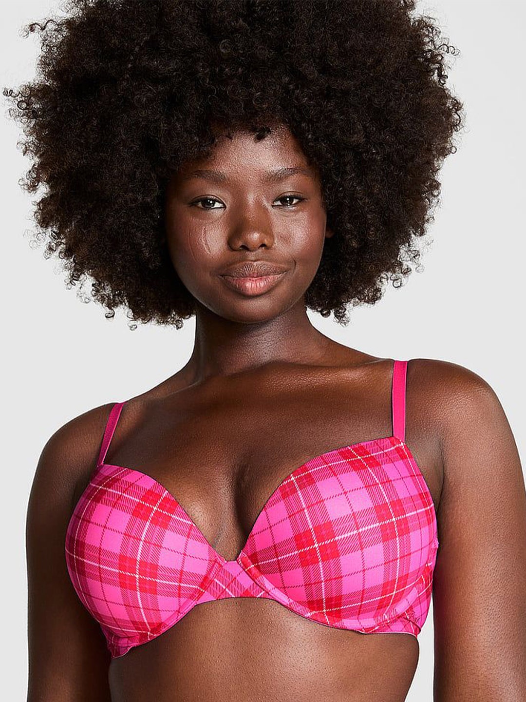 

Victoria's Secret Medium Coverage Underwired Heavily Padded Push-Up Bra, Pink