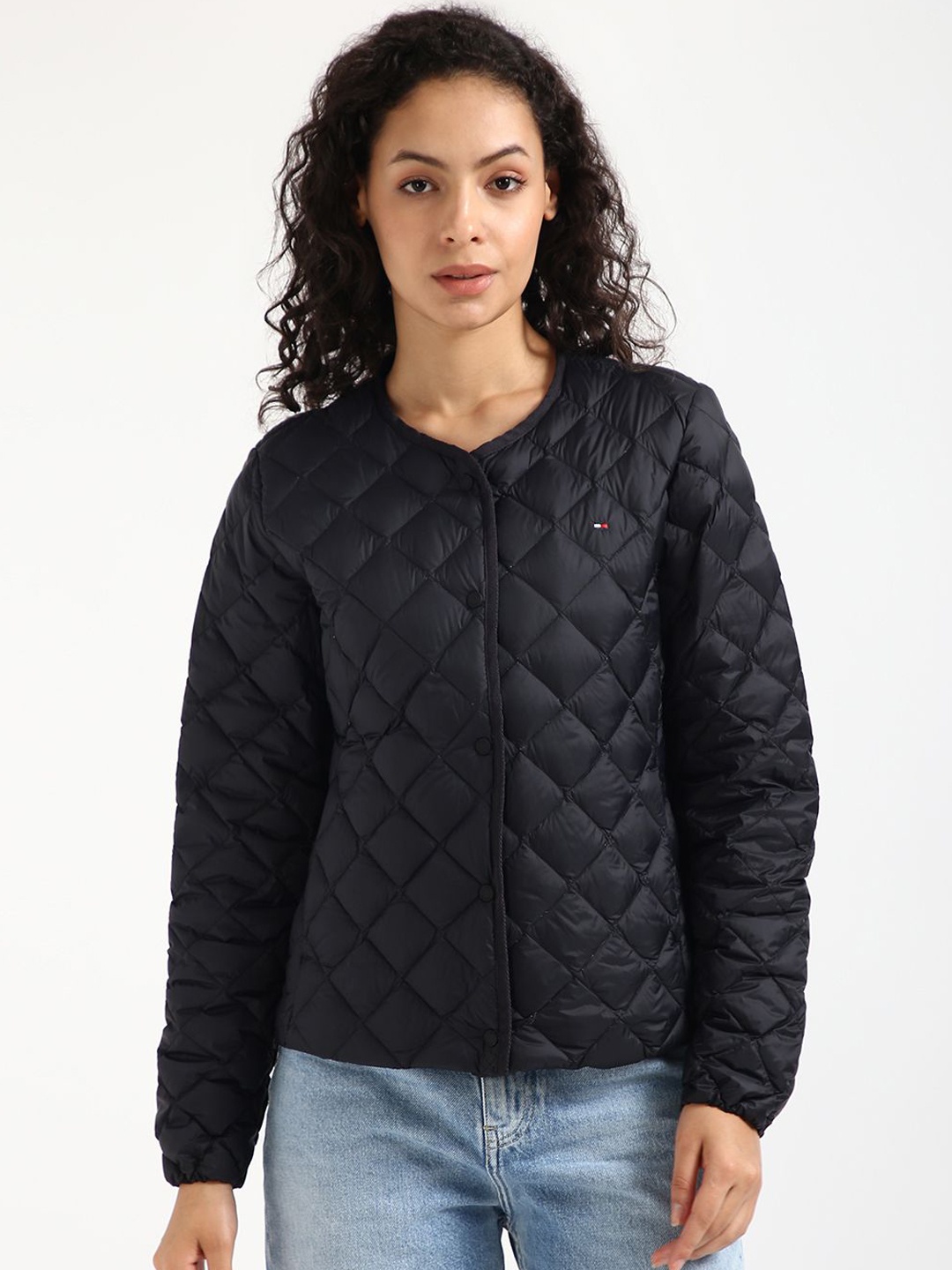 

Tommy Hilfiger Women Quilted Jacket, Black