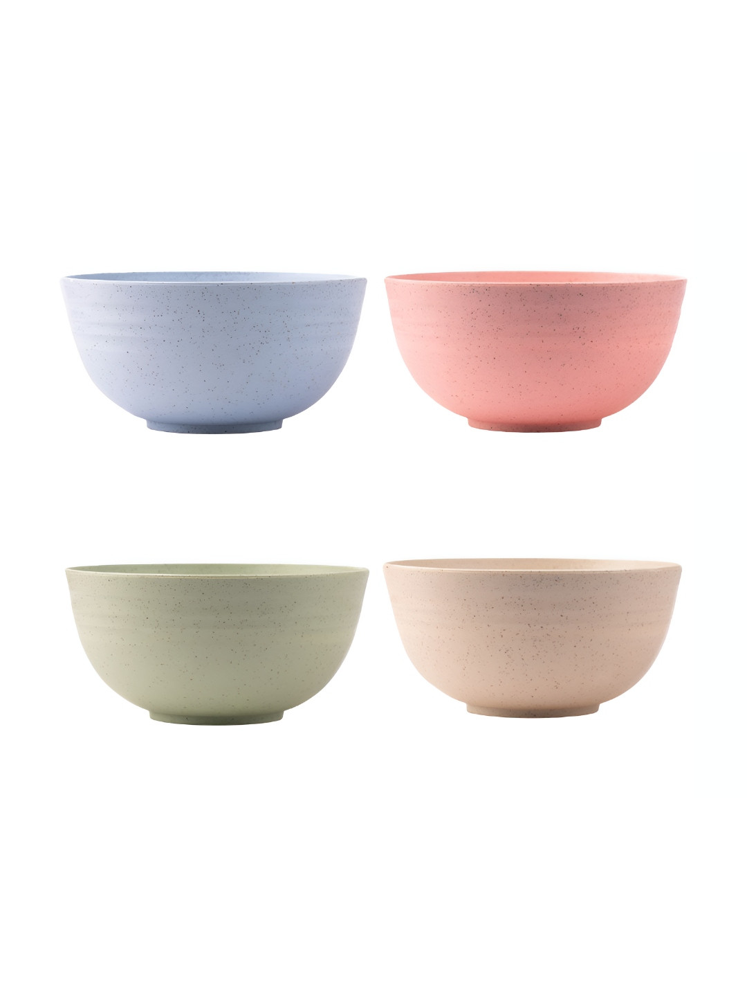 

IRIDA NATURALS Pink 2024 4 Pieces Dishwasher and Microwave Safe Serving Bowl