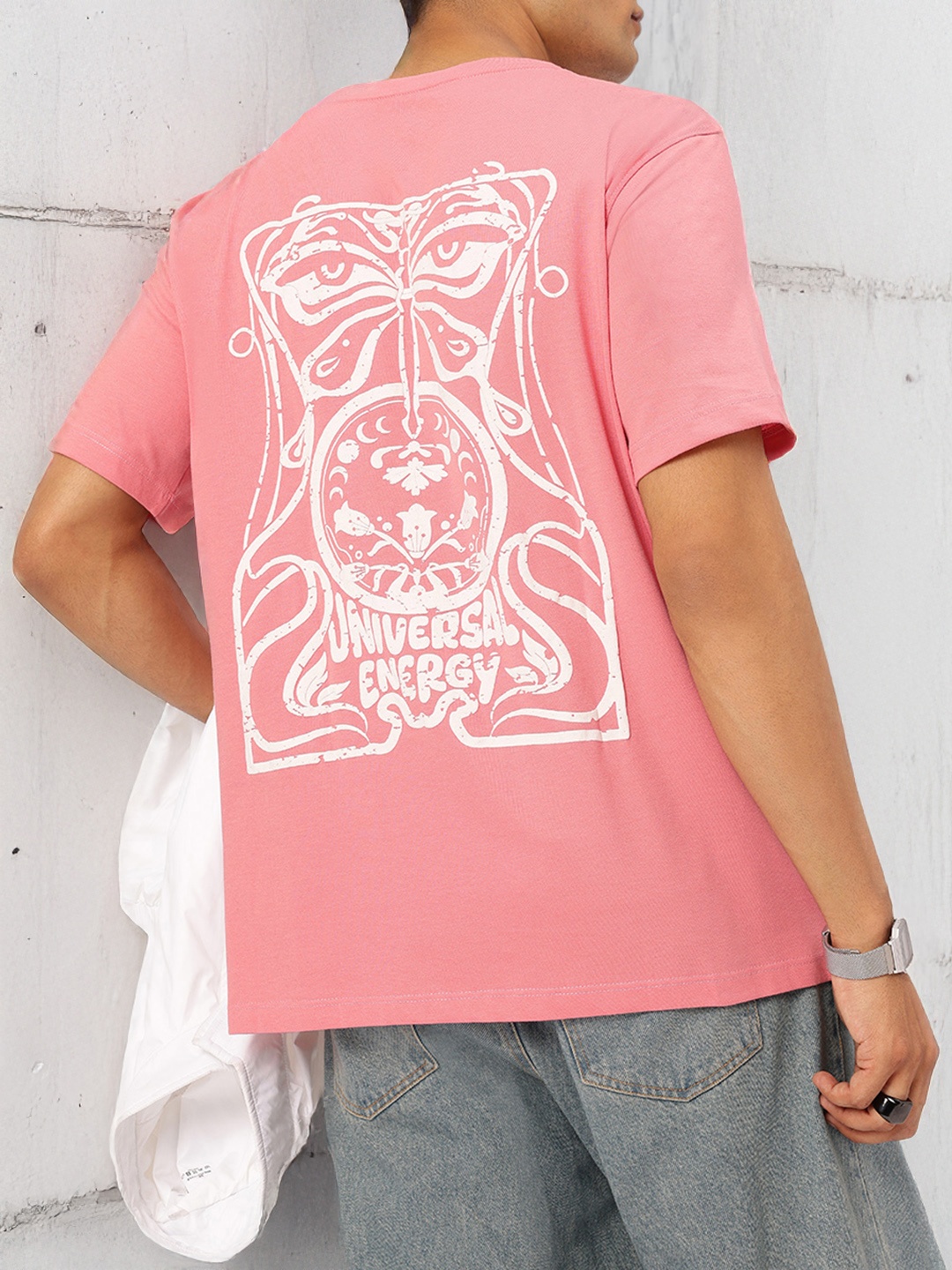 

Kook N Keech Digital Dreams Graphic Print T-shirt, Pink