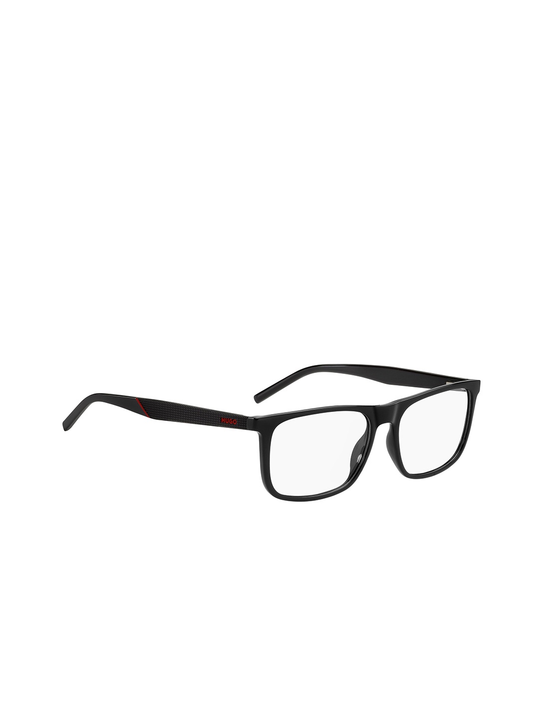 

HUGO Men Full Rim Rectangle Frames, Black