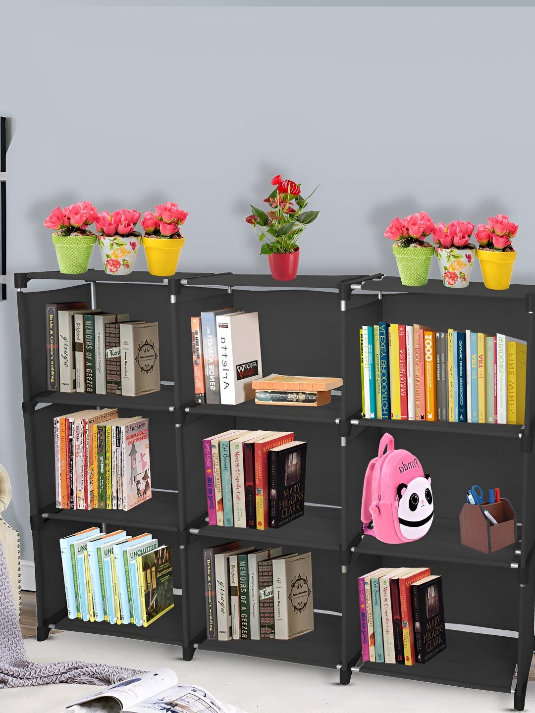 

Decent Hut Black 12 Shelves Multipurpose Storage Rack Organizer