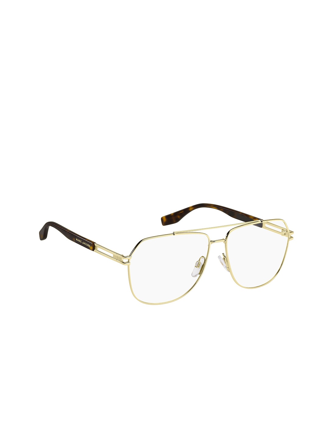 

MARC JACOBS Men Full Rim Square Frames, Gold