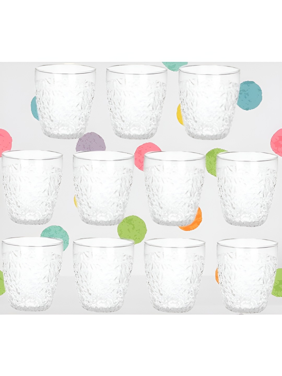 

SOMIL Unisex Transparent Water Glass