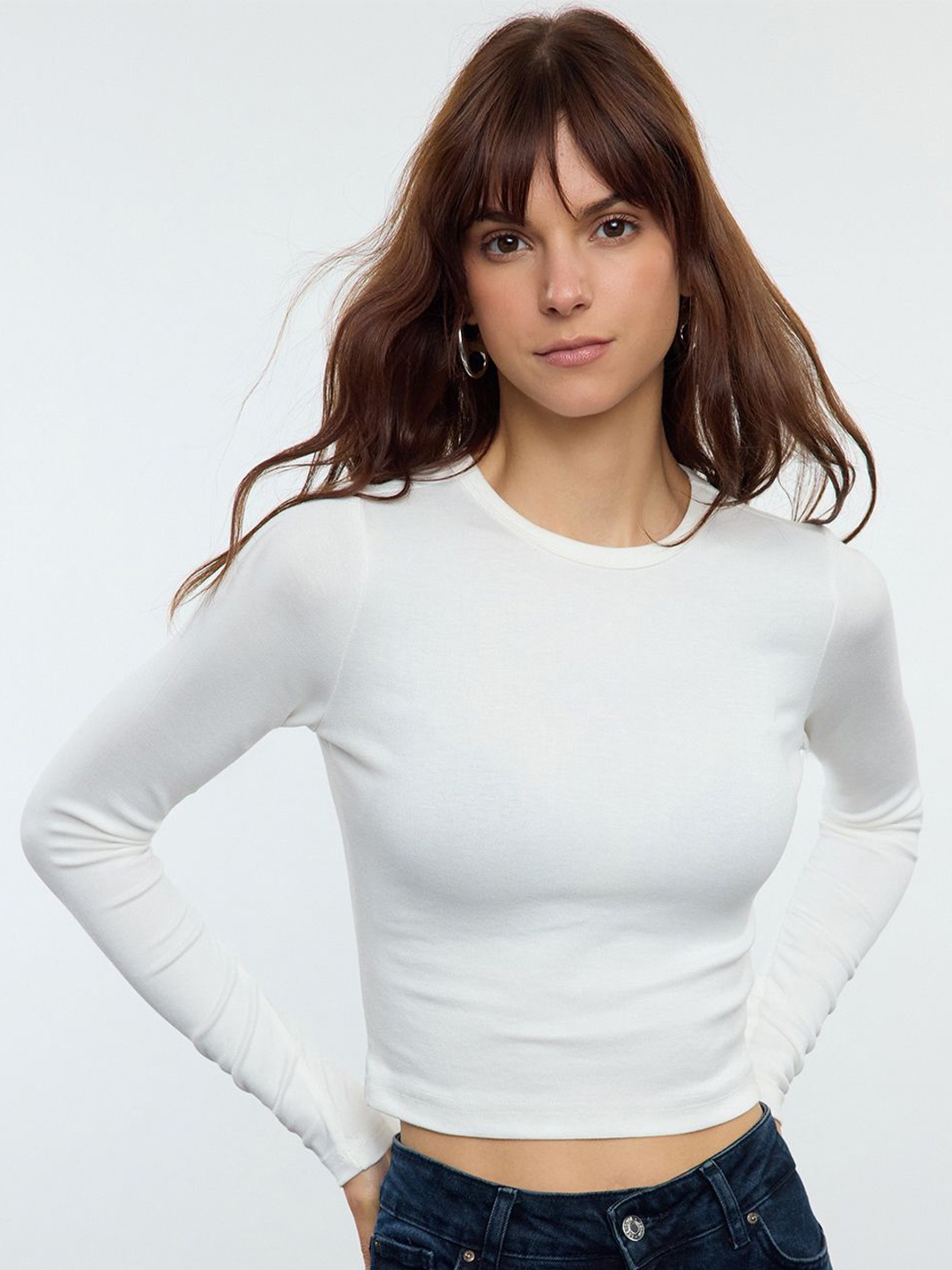 

Trendyol Womeen Crop Top, Na
