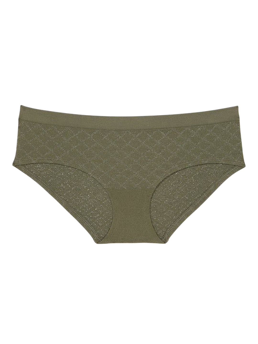 

Victoria's Secret Women Self Design Seamless Mid-Rise Hipster Brief 112533246F8O, Green