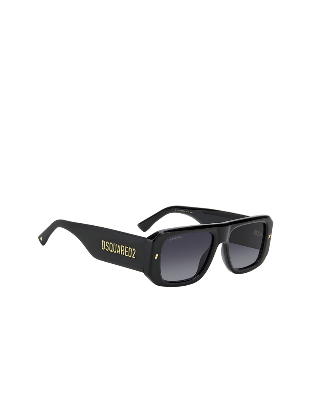 

Dsquared2 Men Rectangle Sunglasses with UV Protected Lens 206530807549O, Black