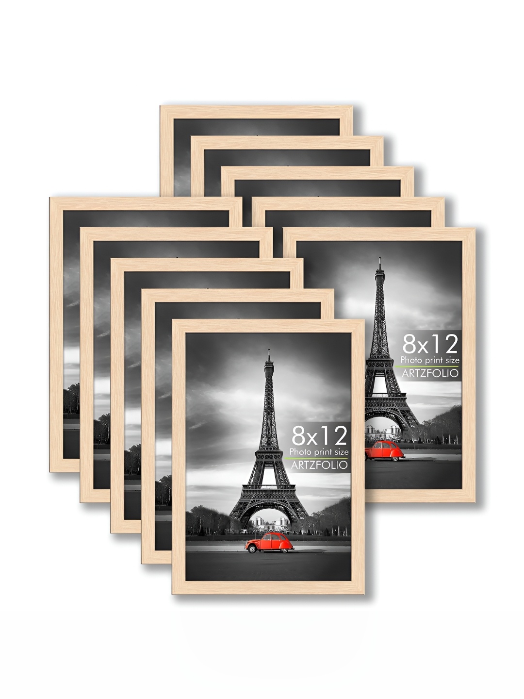 

ArtzFolio Camel Brown 8 to 12 Pieces Wood Wall Photo Frames