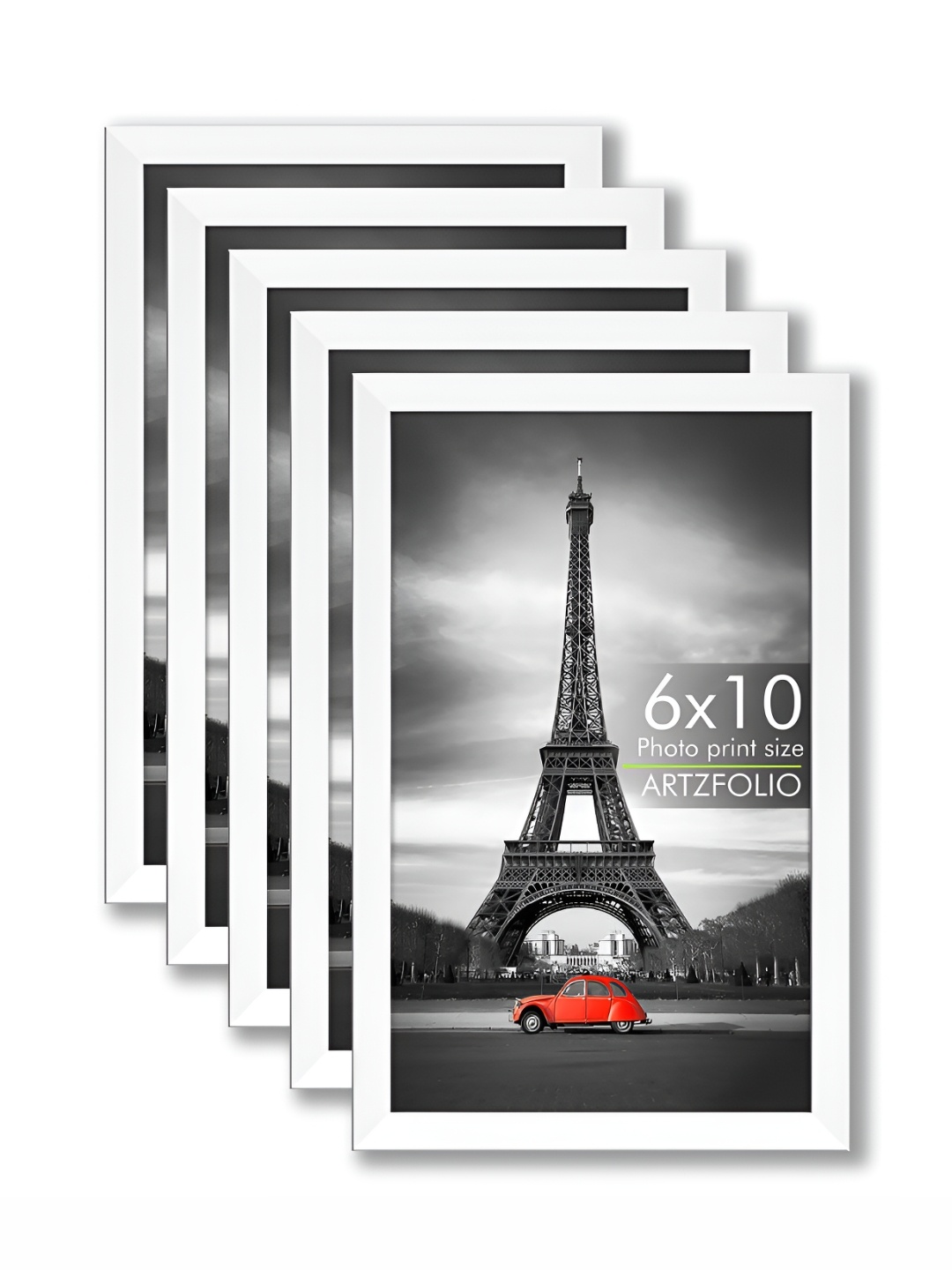 

ArtzFolio White 5 to 7 Pieces Wood Wall Photo Frames