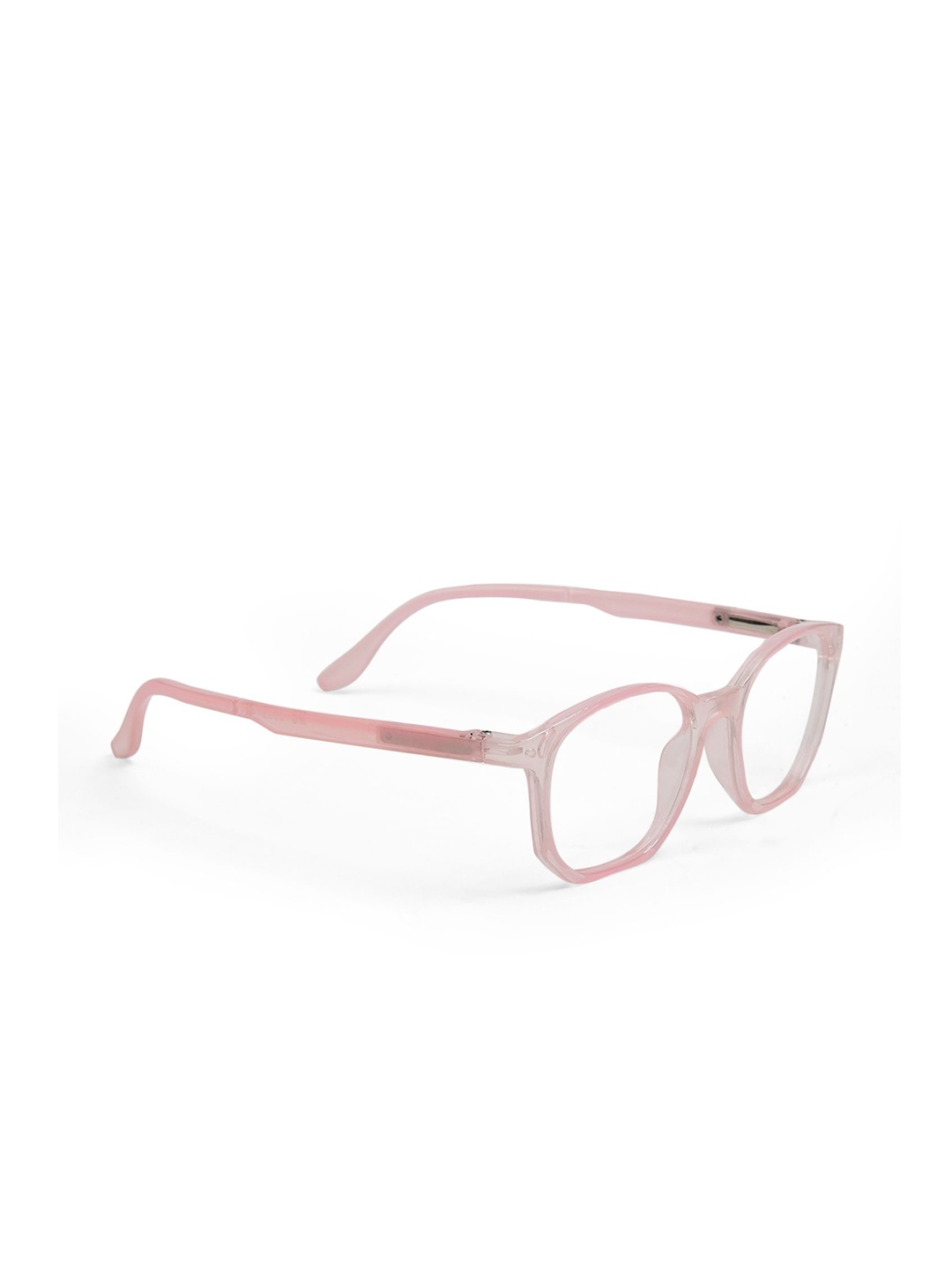 

OPTIFY Kids Full Rim Round Frames, Pink