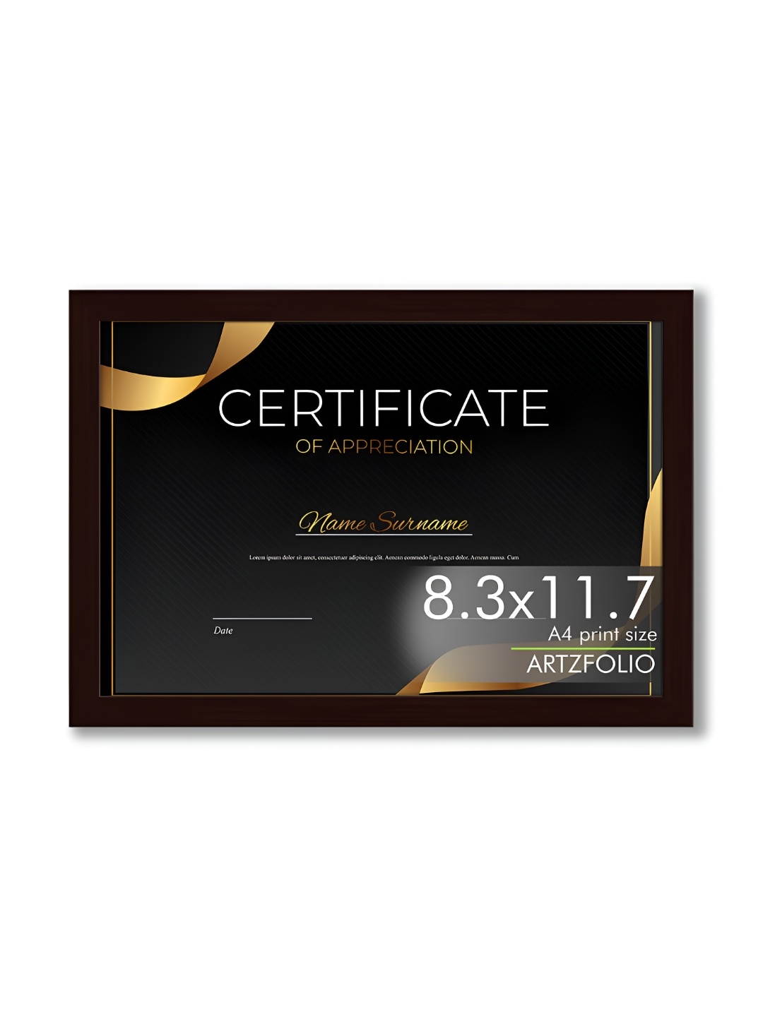 

ArtzFolio Brown 1 Pieces Wood Table Photo Frames