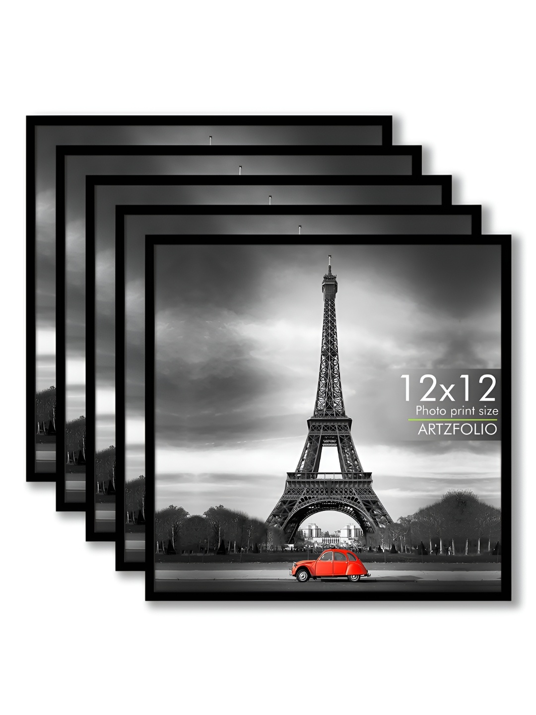 

ArtzFolio Black 5 to 7 Pieces Wood Wall Photo Frames