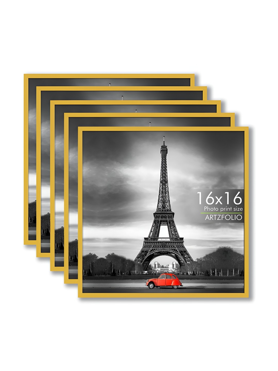 

ArtzFolio Gold-Toned 5 to 7 Pieces Wood Wall Photo Frames