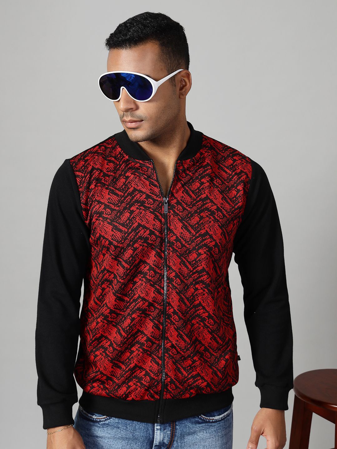 

Rigo Men Bomber Jacket, Maroon