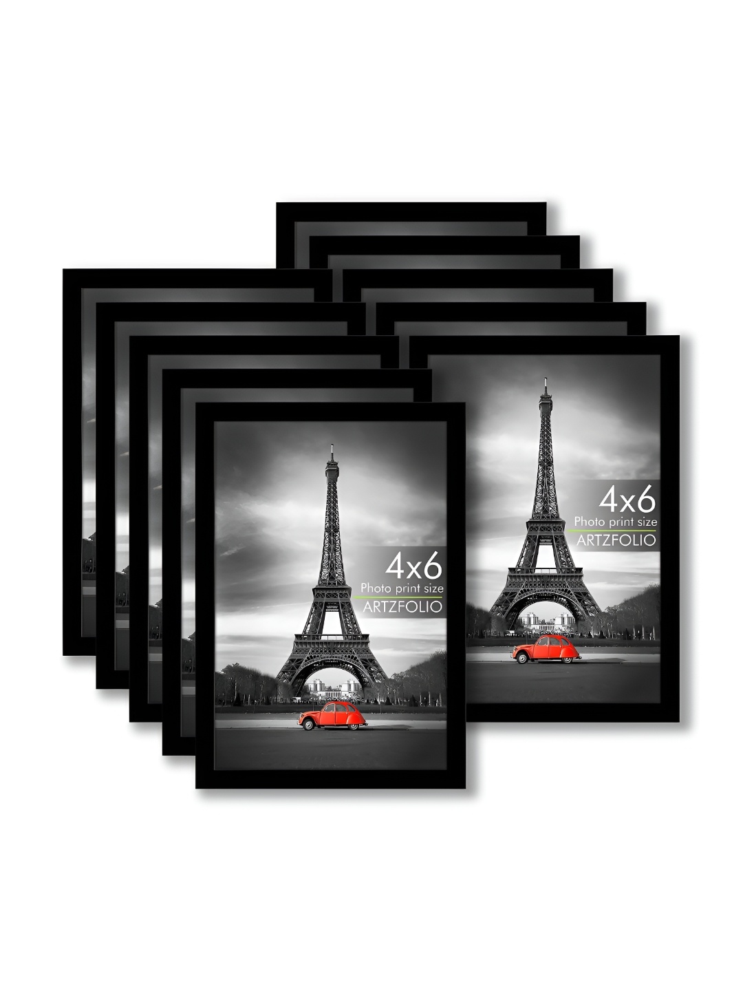 

ArtzFolio Black 8 to 12 Pieces Wood Wall Photo Frames