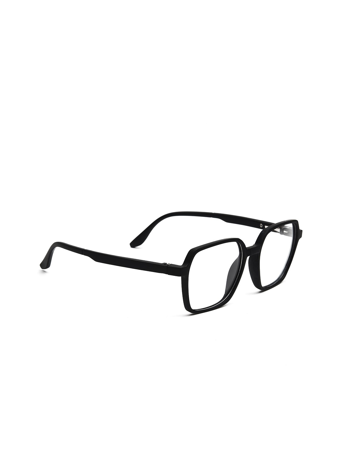 

OPTIFY Kids Full Rim Square Frames, Black