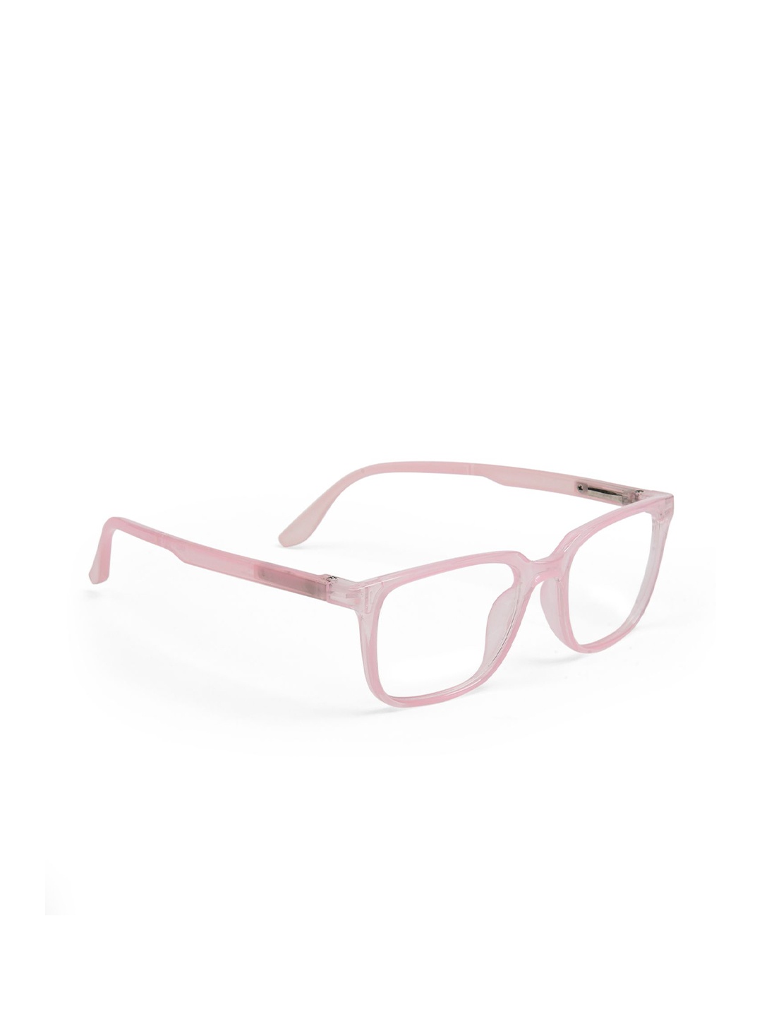 

OPTIFY Kids Full Rim Rectangle Frames, Pink