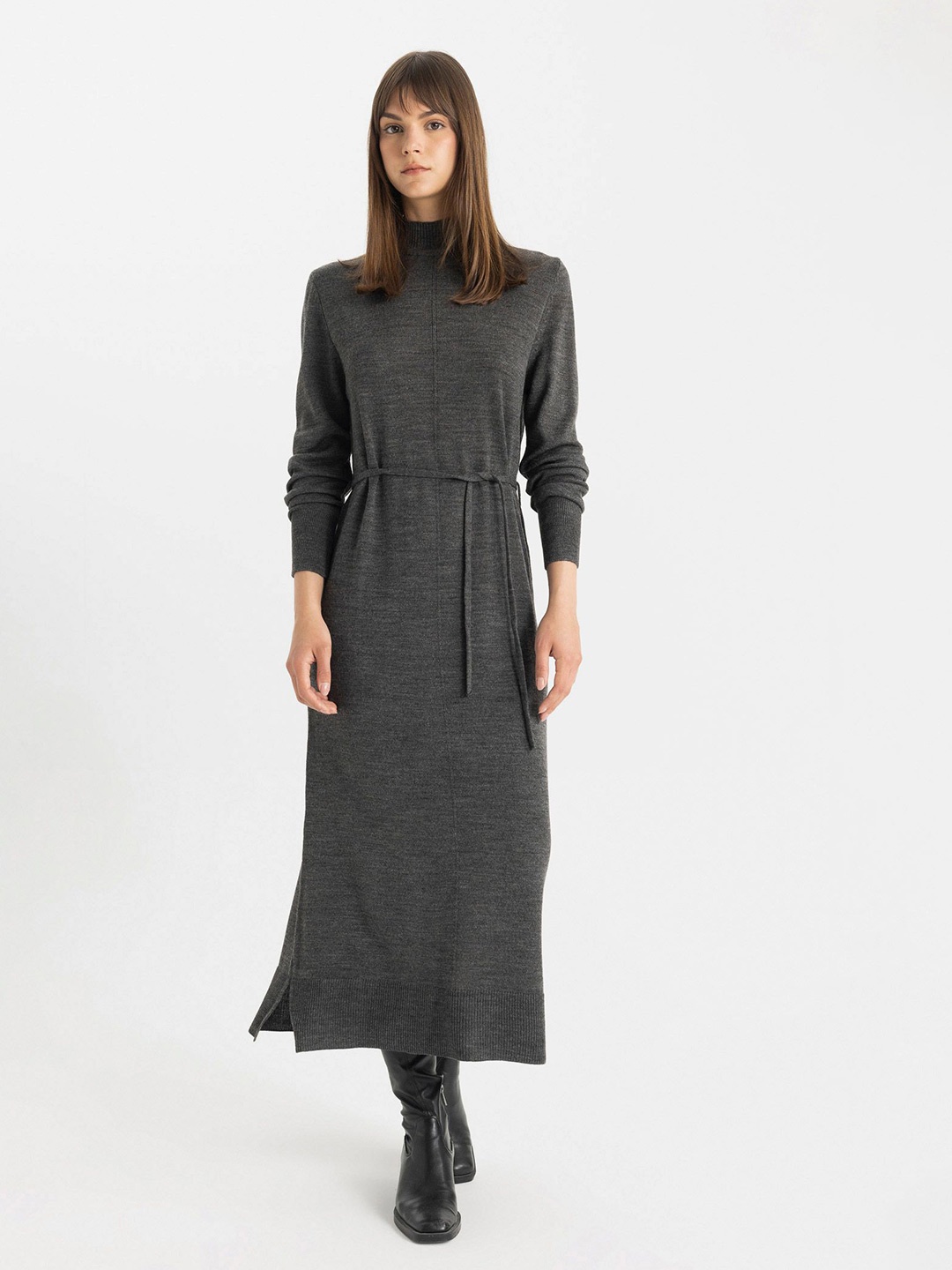 

DeFacto Women Maxi Midi Dress, Na