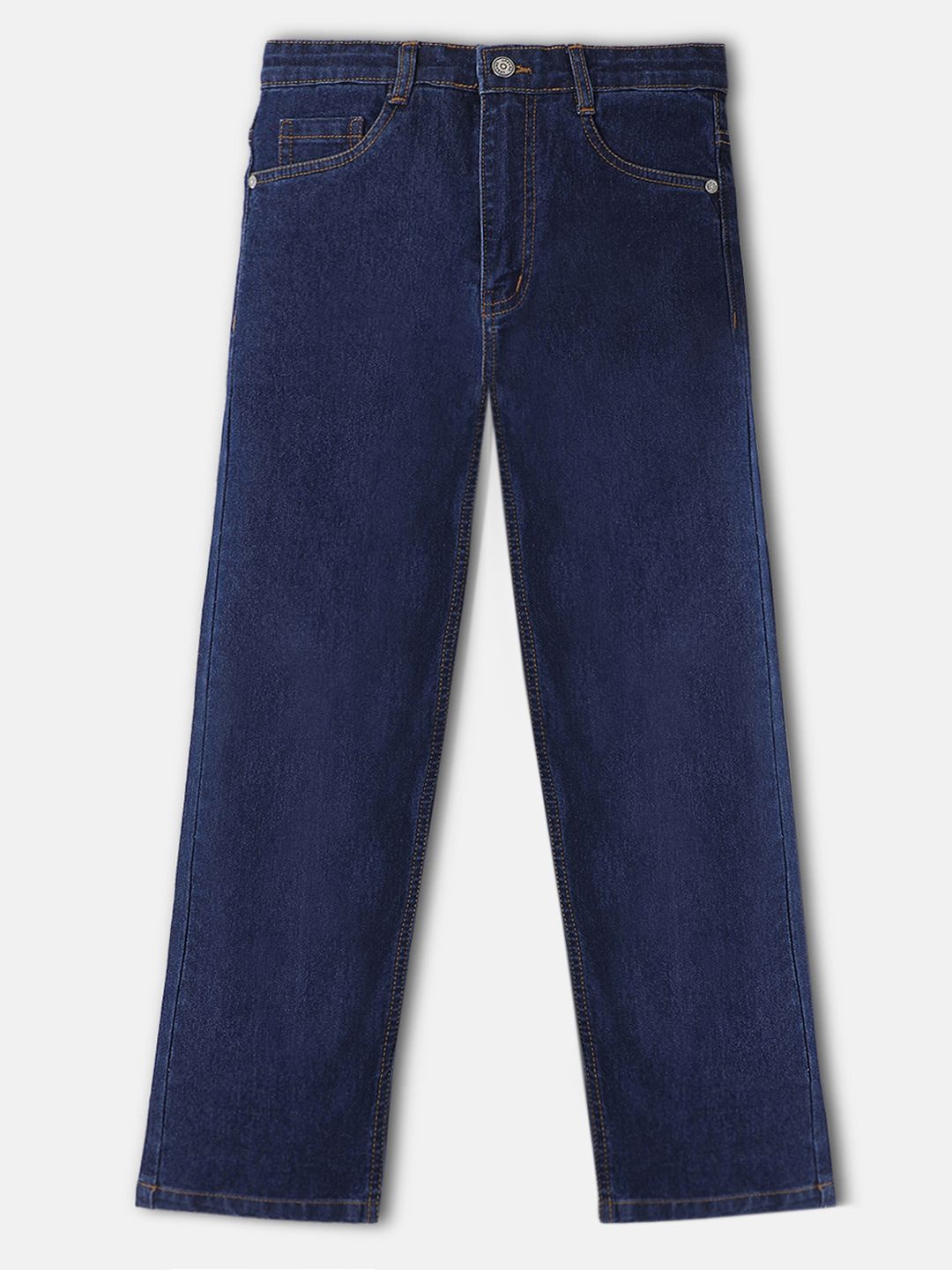 

Urbano Juniors Boys Loose Baggy Fit Washed Light Fade Stretchable Jeans, Blue