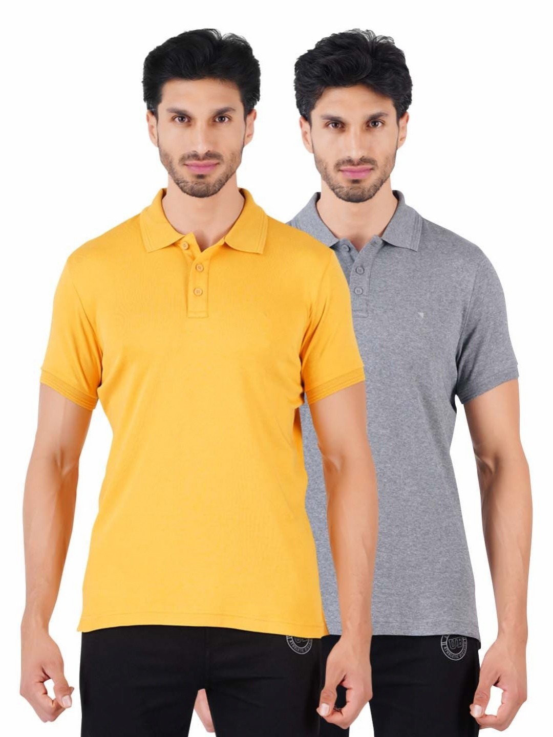 

Ramraj Men 2 Polo Collar T-shirt, Yellow