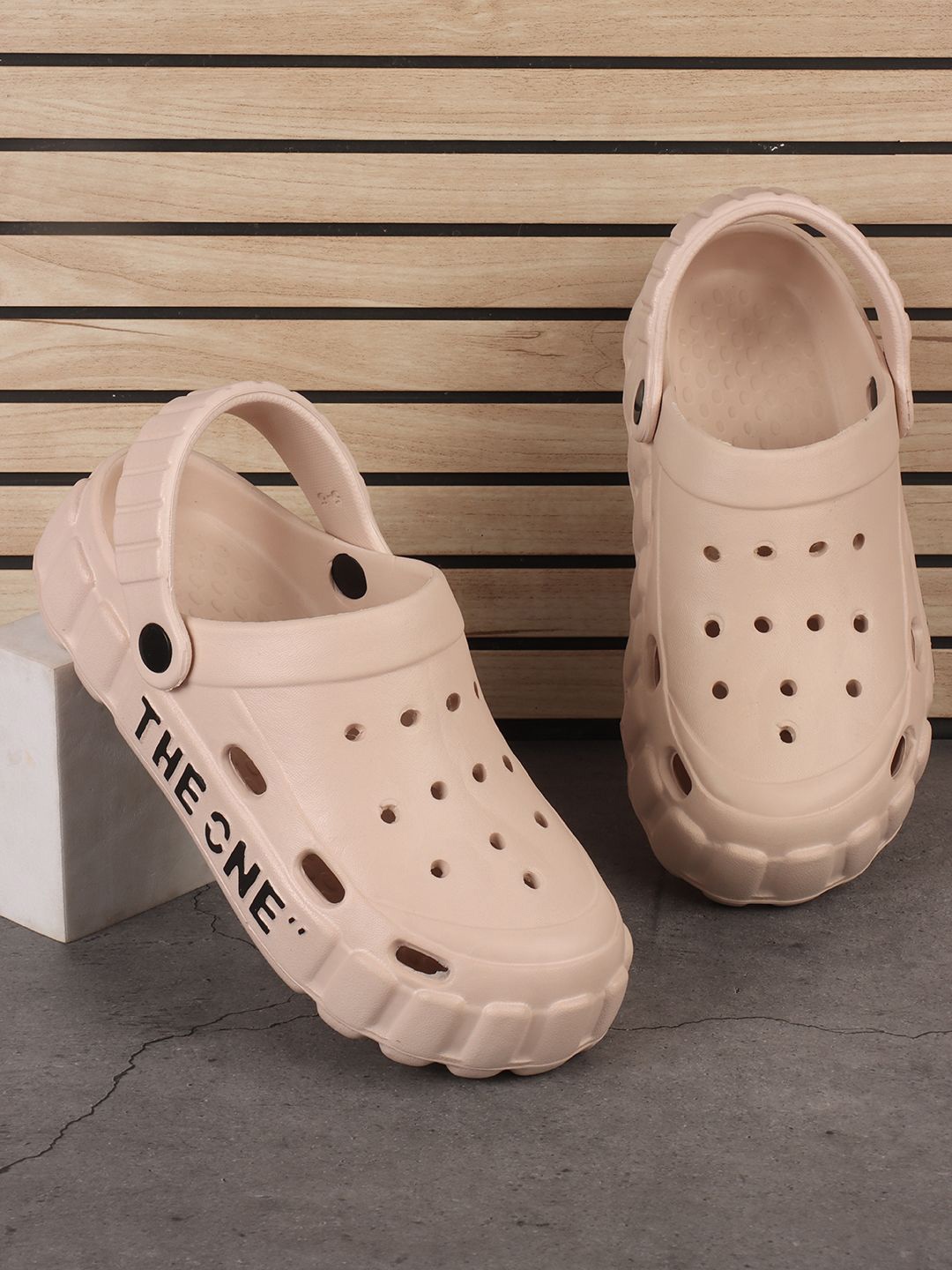 

The Roadster Lifestyle Co. Women Stylish Comfort Lightweight Clogs, Beige