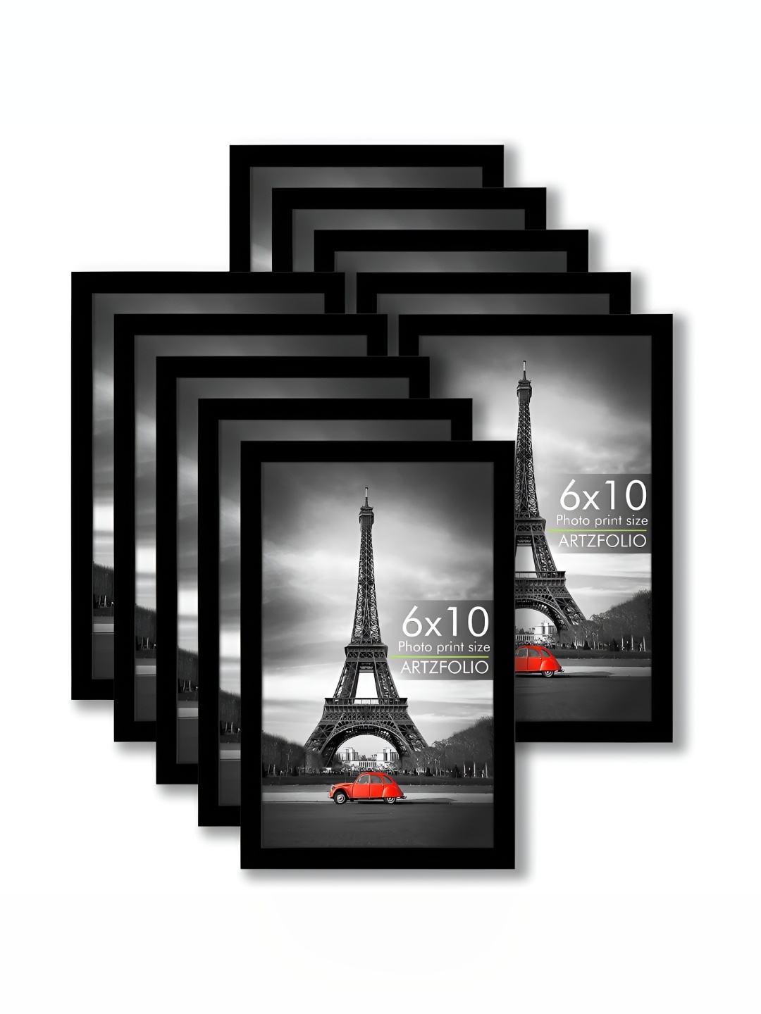 

ArtzFolio Black 8 to 12 Pieces Wood Wall Photo Frames