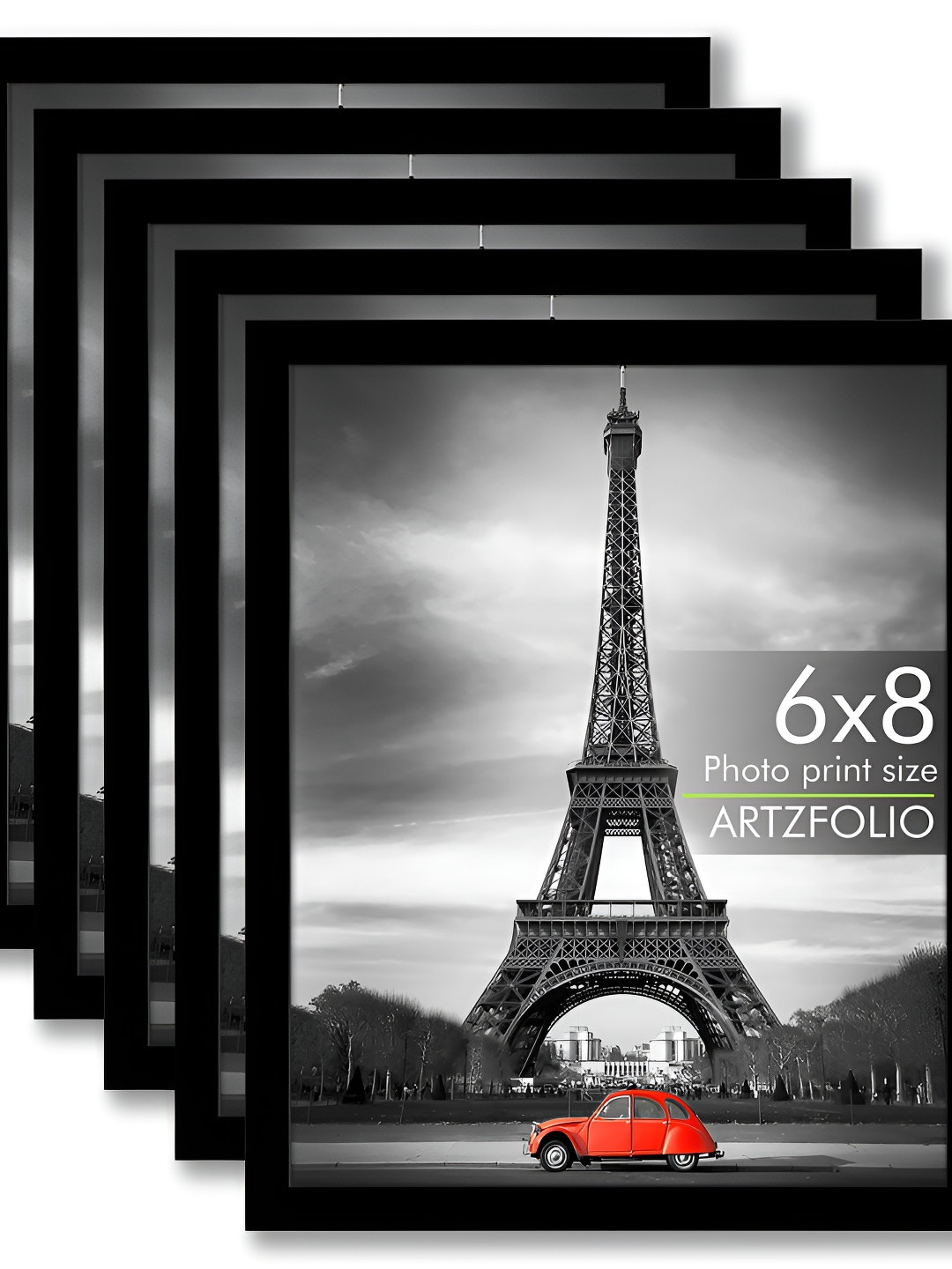 

ArtzFolio Black 5 to 7 Pieces Wood Wall Photo Frames