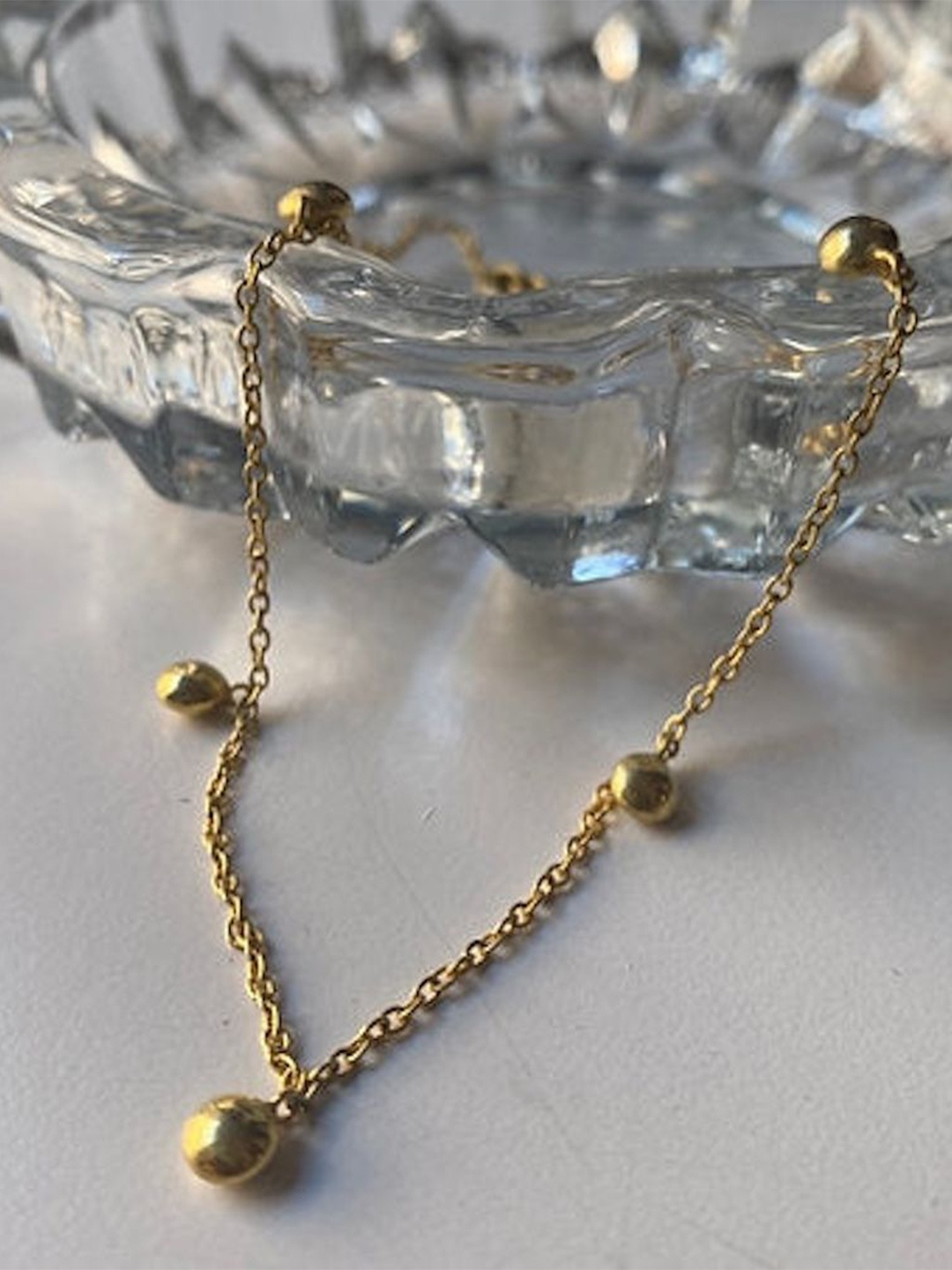 

Anushka Jain Jewellery 925 Sterling Silver Gold-Plated Necklace