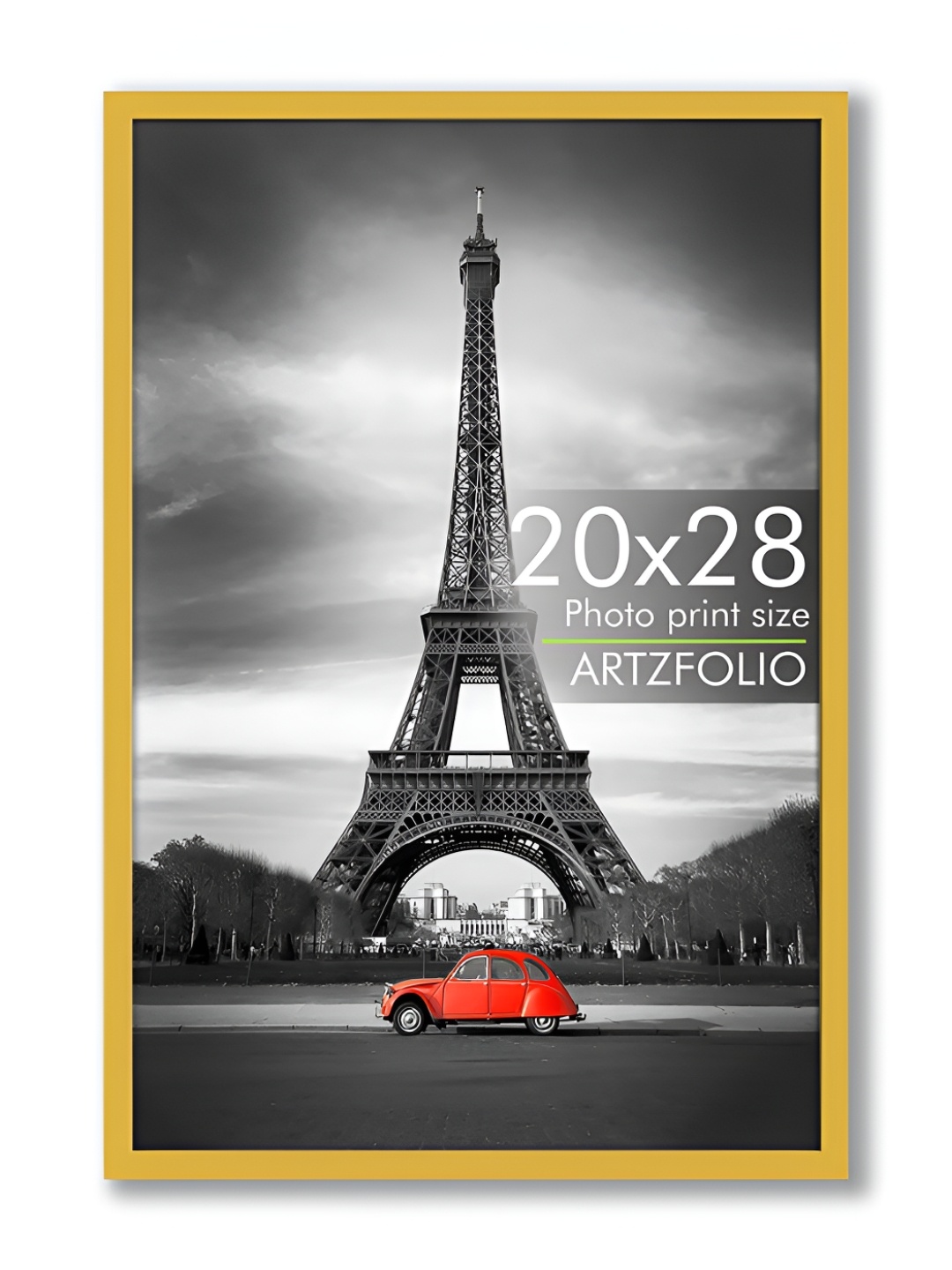 

ArtzFolio Gold-Toned 1 Pieces Wood Table Photo Frames