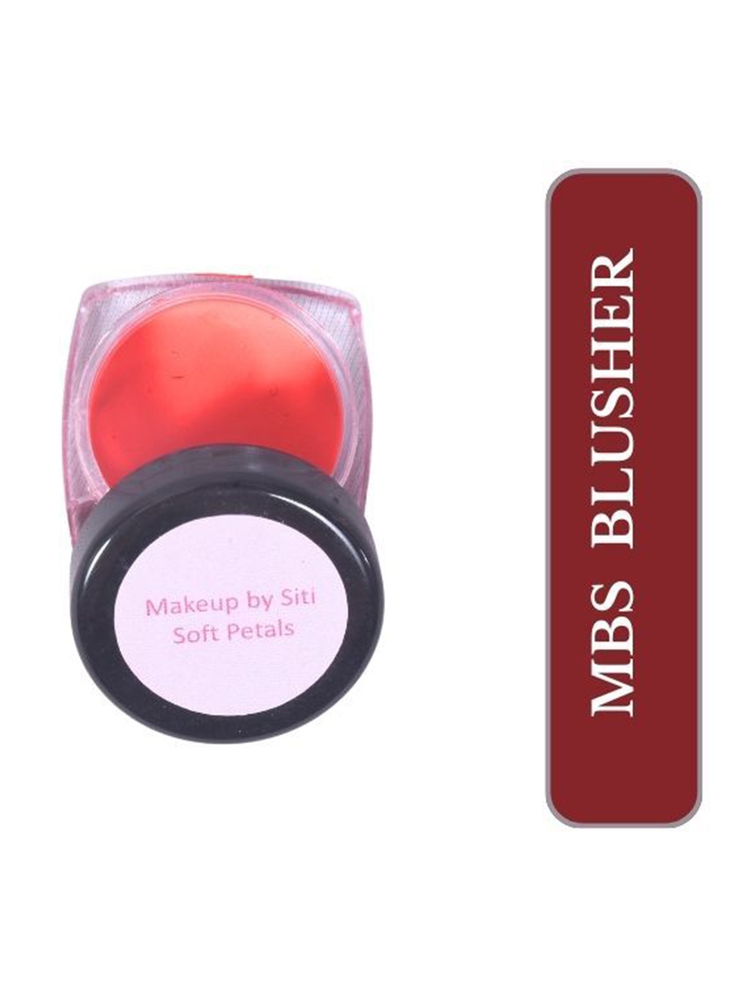 

Makeup By Siti Beauty Creme Eyelids, Cheeks & Lips Blush - 4g- Soft Petal, Pink
