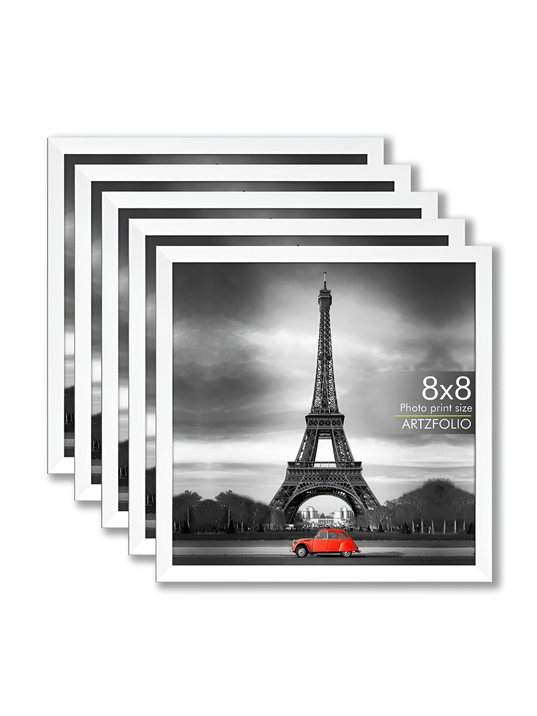 

ArtzFolio White 5 to 7 Pieces Wood Wall Photo Frames