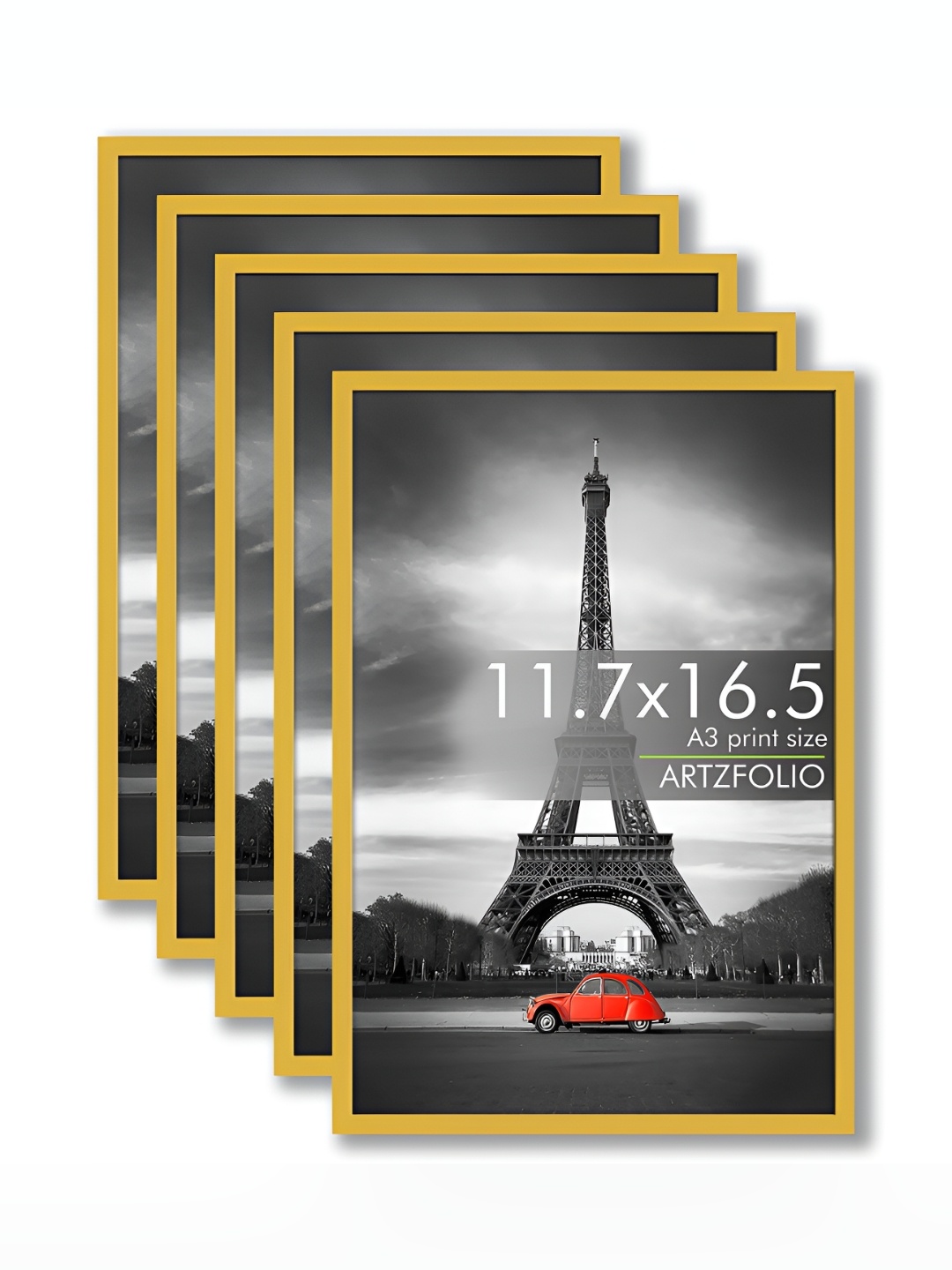 

ArtzFolio Gold-Toned 5 to 7 Pieces Wood Wall Photo Frames