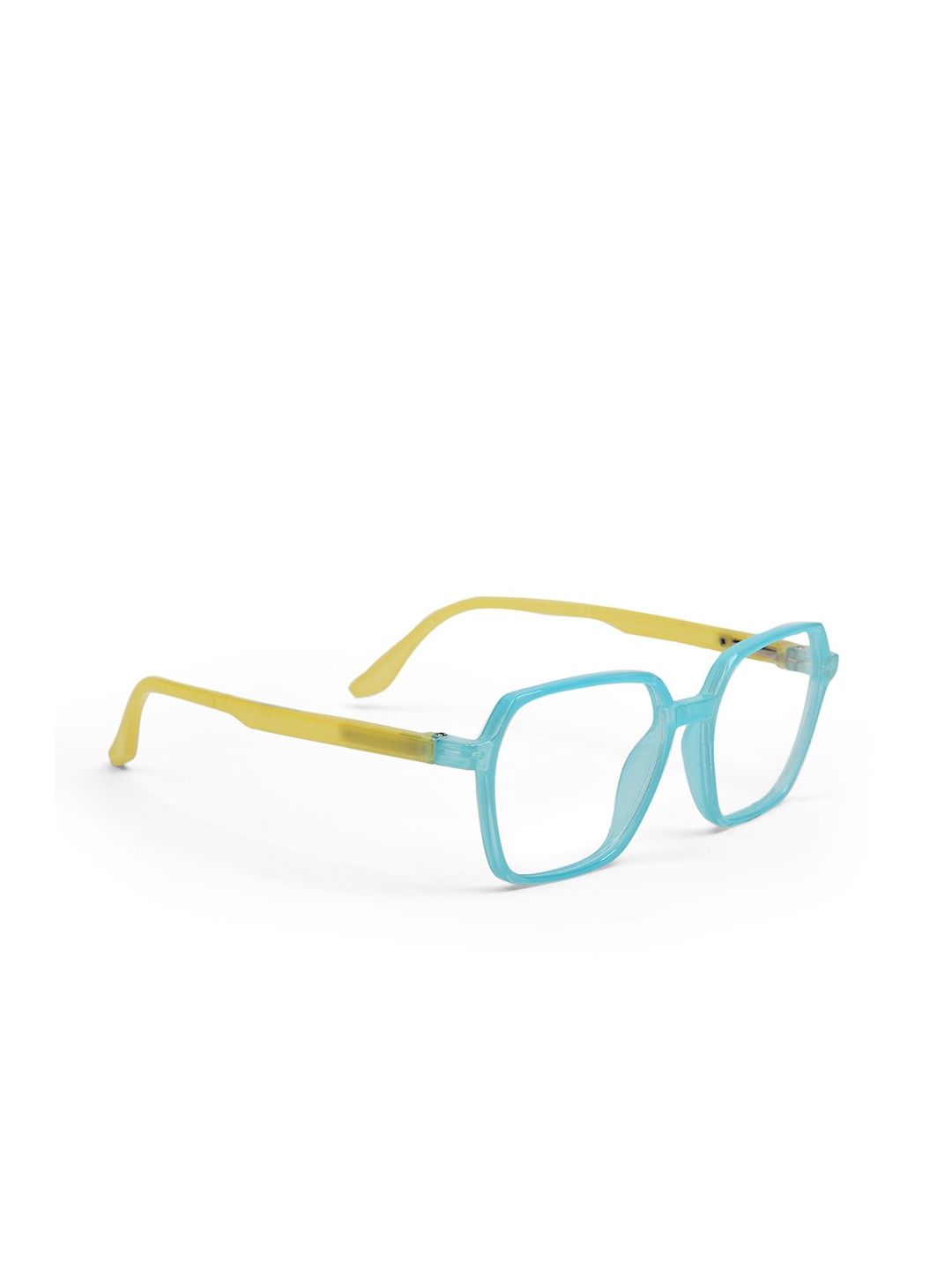 

OPTIFY Kids Full Rim Square Frames, Blue