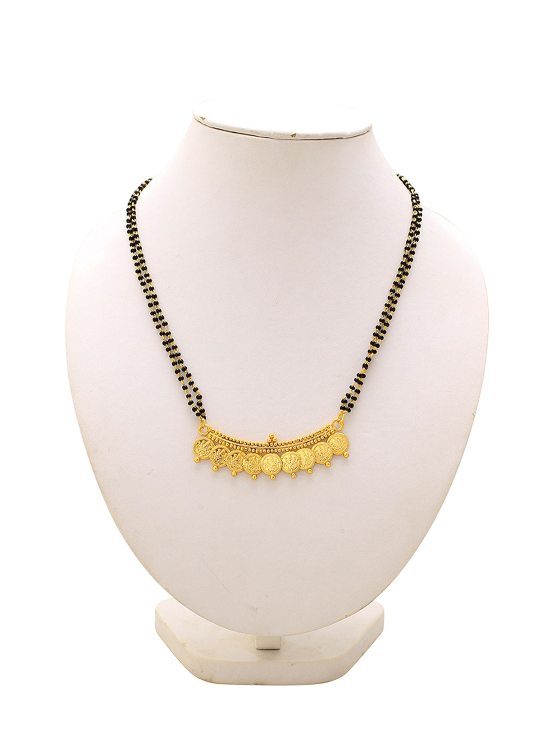 

MEMOIR Gold-Plated Beaded Mangalsutra
