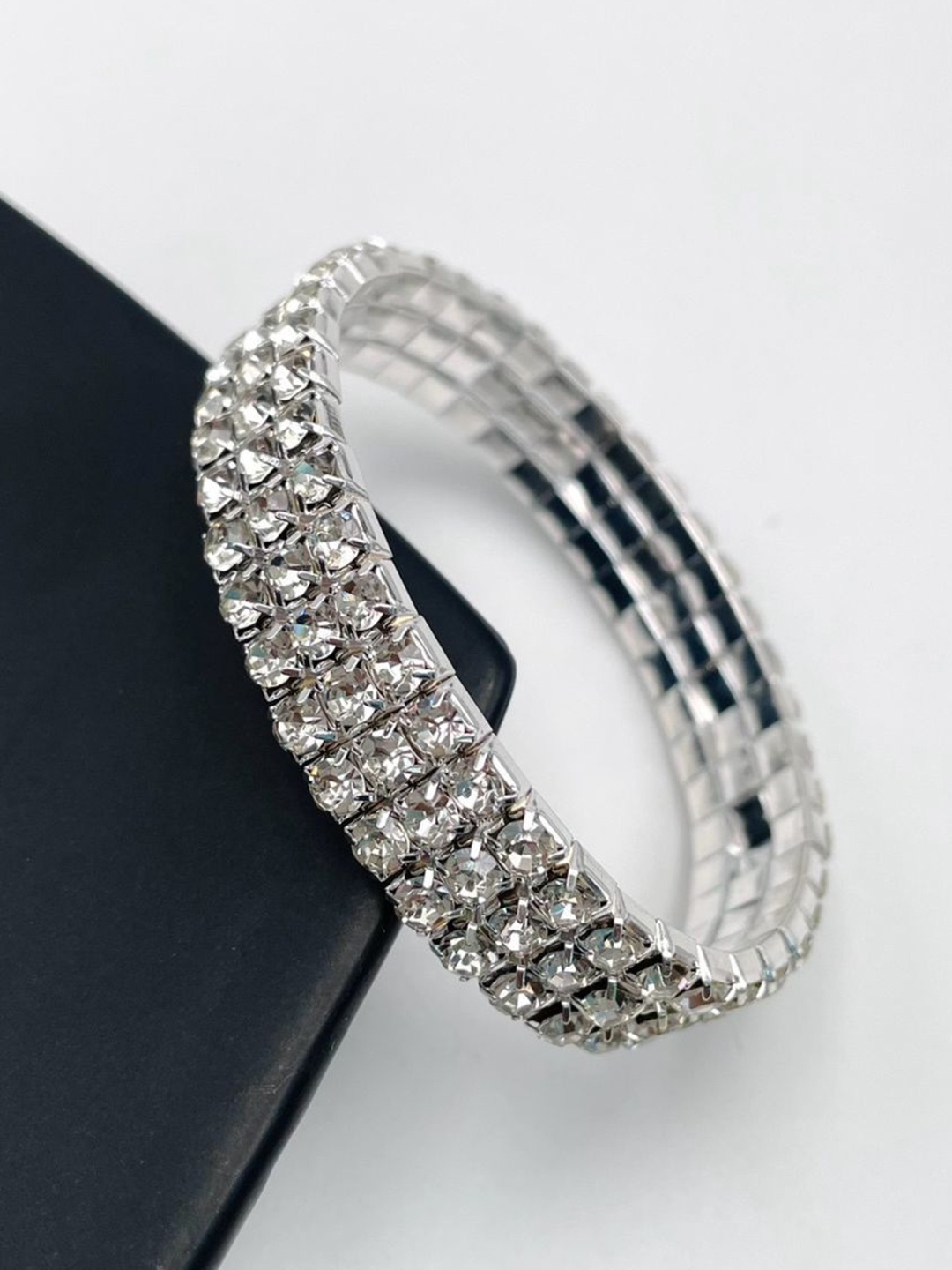 

ZIVOM Women Silver-Plated Bracelet