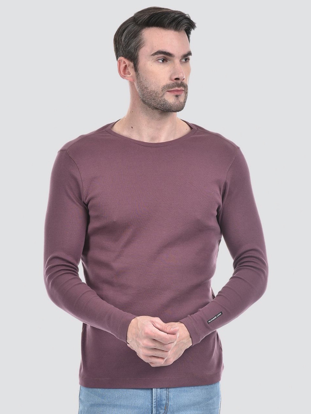 

Numero Uno Men Slim Fit T-shirt, Purple