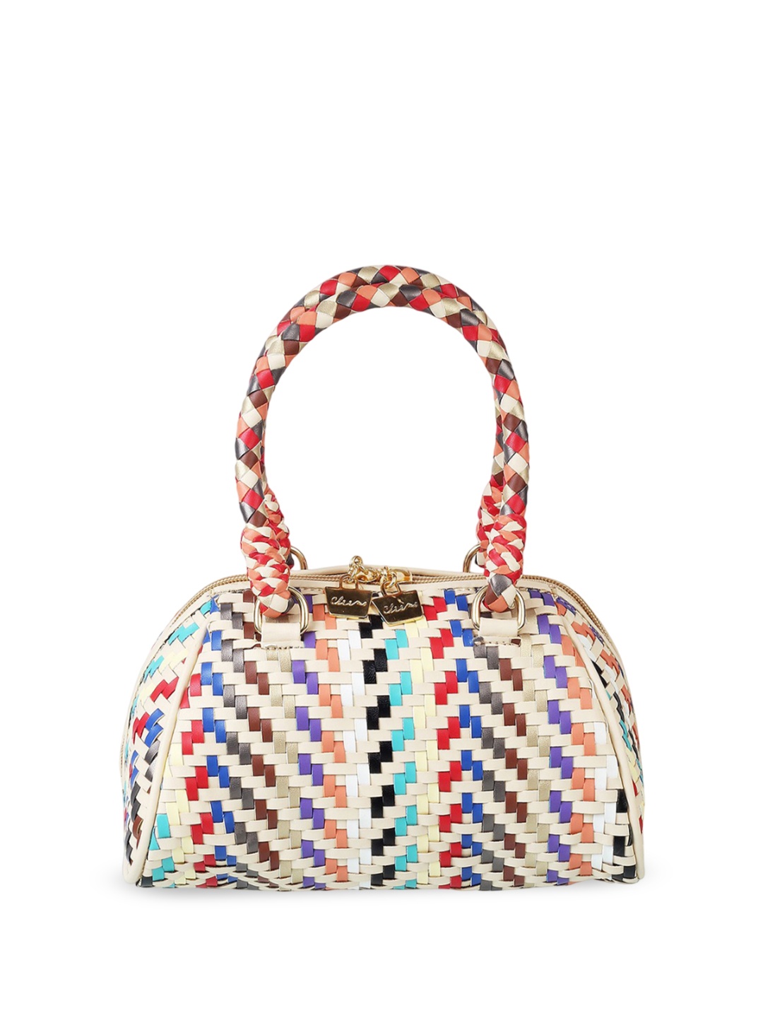 

Cheemo Textured PU Bucket Satchel, Multi